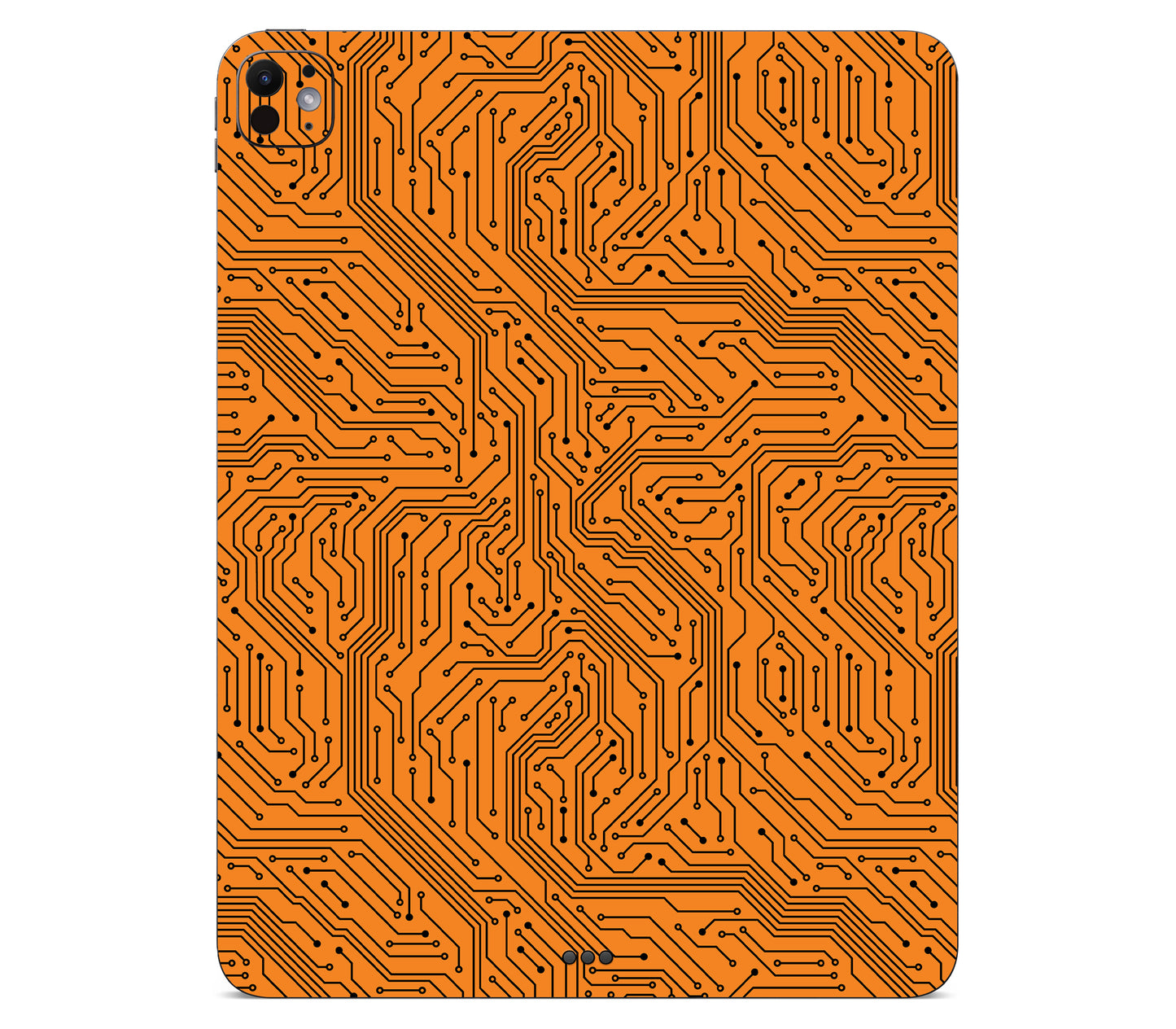 iPad Pro 13" (M4) skin, Pulse Grid, back skin without logo cutout