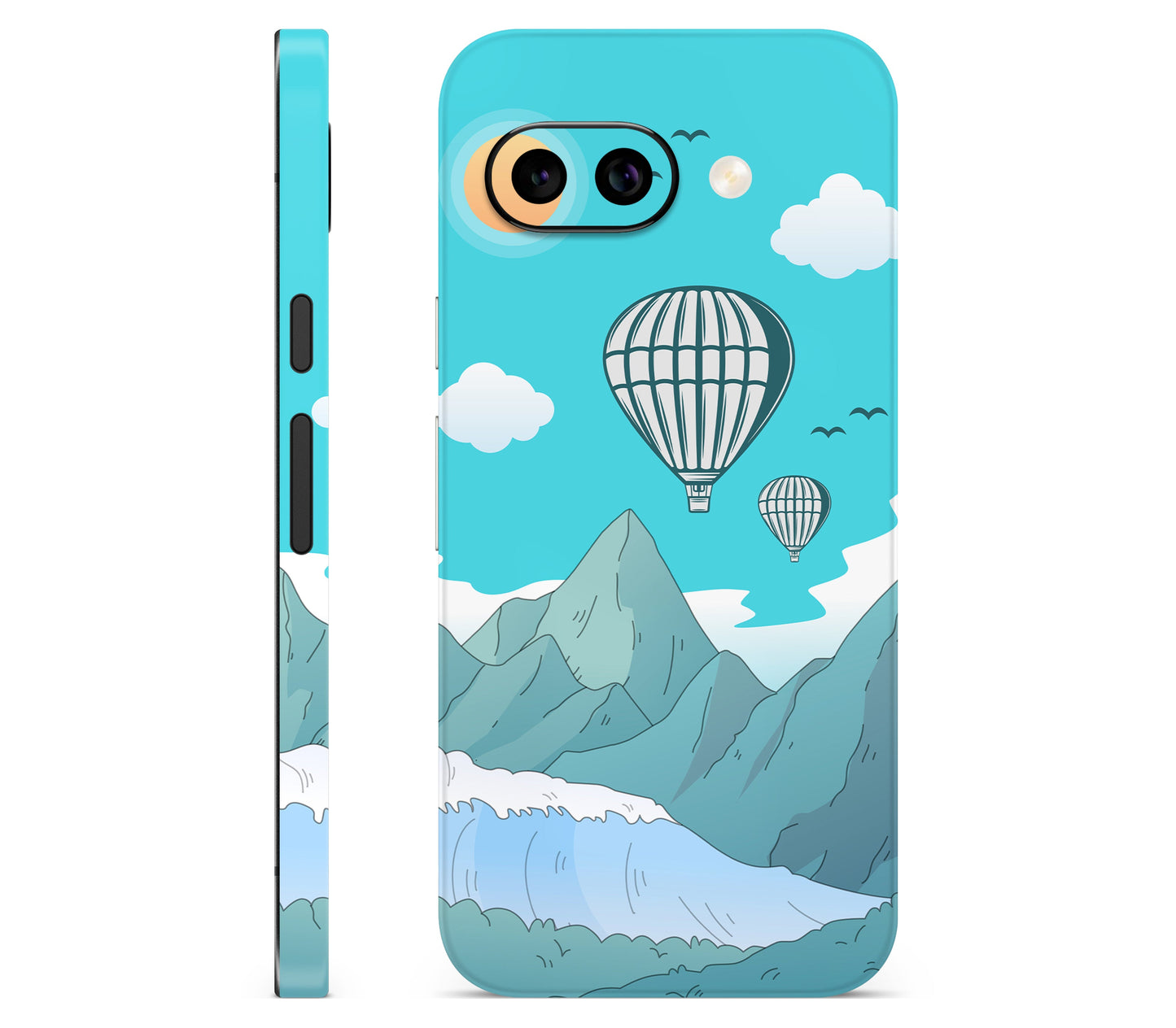 Google Pixel 10A skin, Altitude Error, full wrap skin
