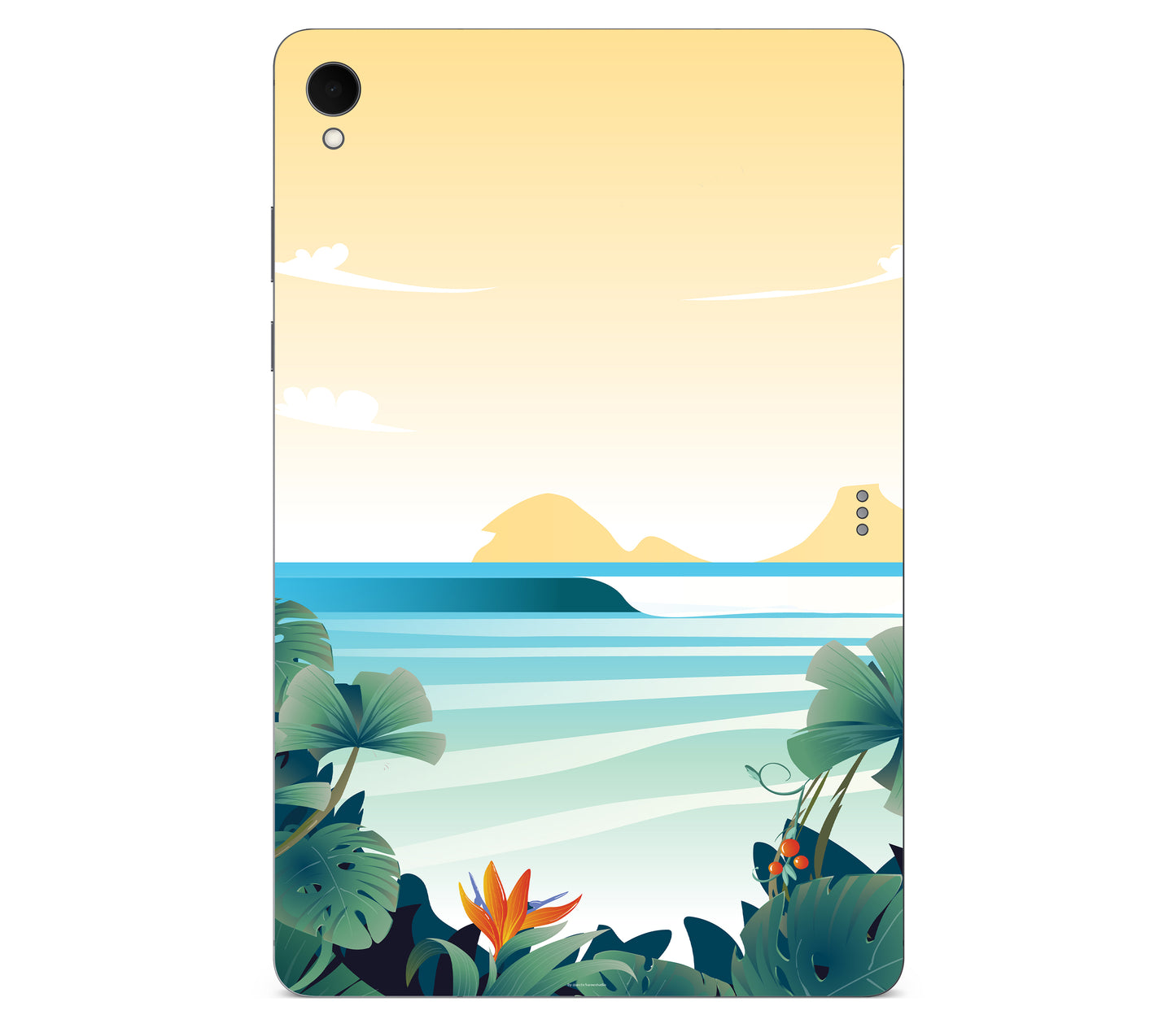 Galaxy Tab S11 skin, Sizzle Bay, back skin