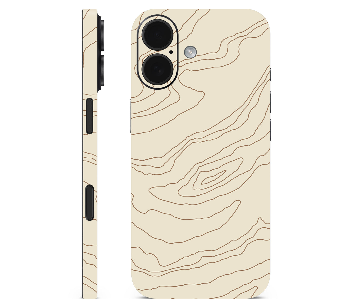 iPhone 17 skin, Dune, full wrap without logo cutout