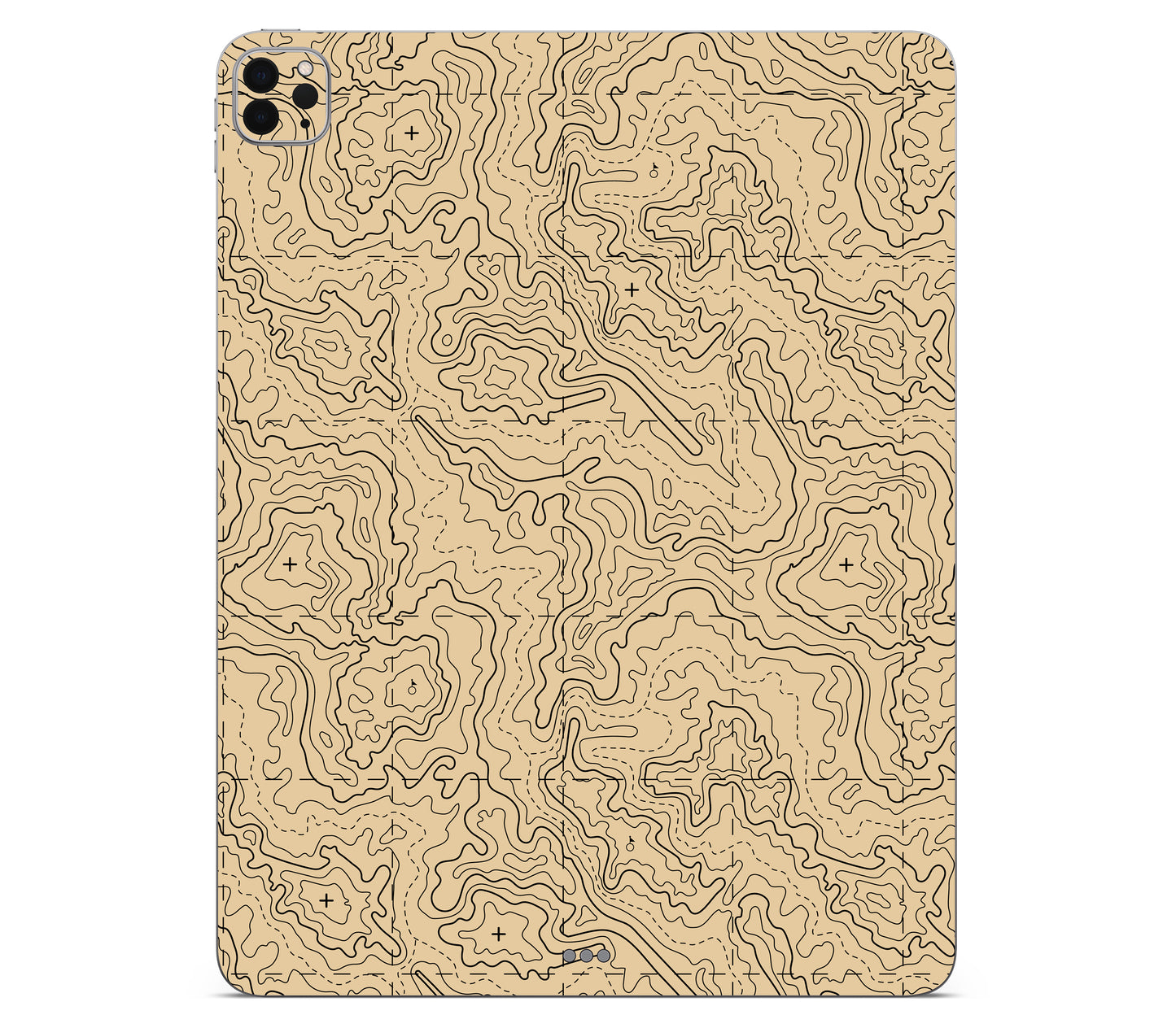 iPad Pro 11" (2021, Gen 3) skin, Lockdown (Sandline), back skin without logo cutout