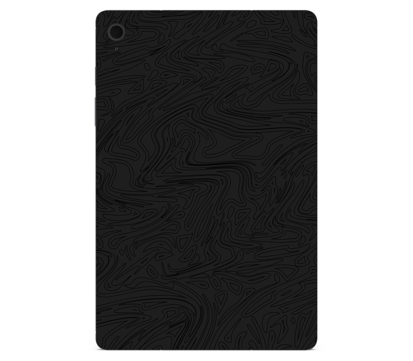 Galaxy Tab S10 FE skin, Black Ice, back skin
