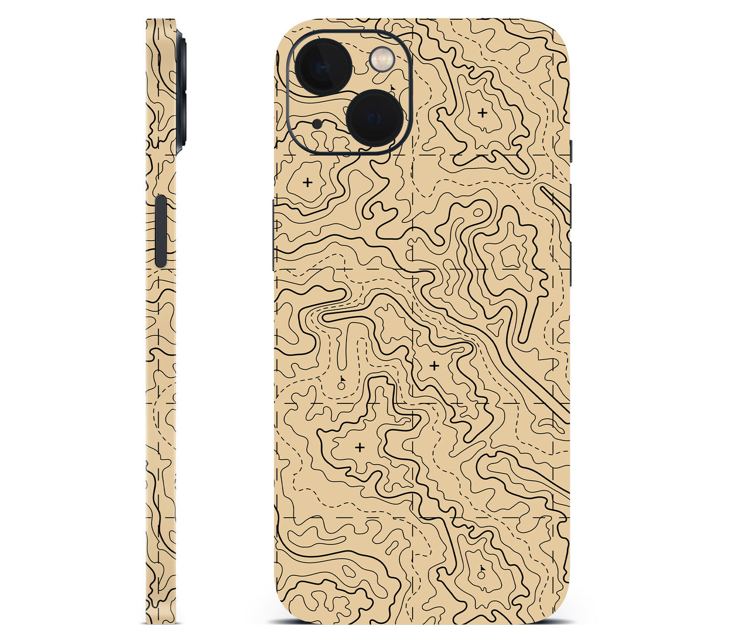 iPhone 13 skin, Lockdown (Sandline), full wrap without logo cutout