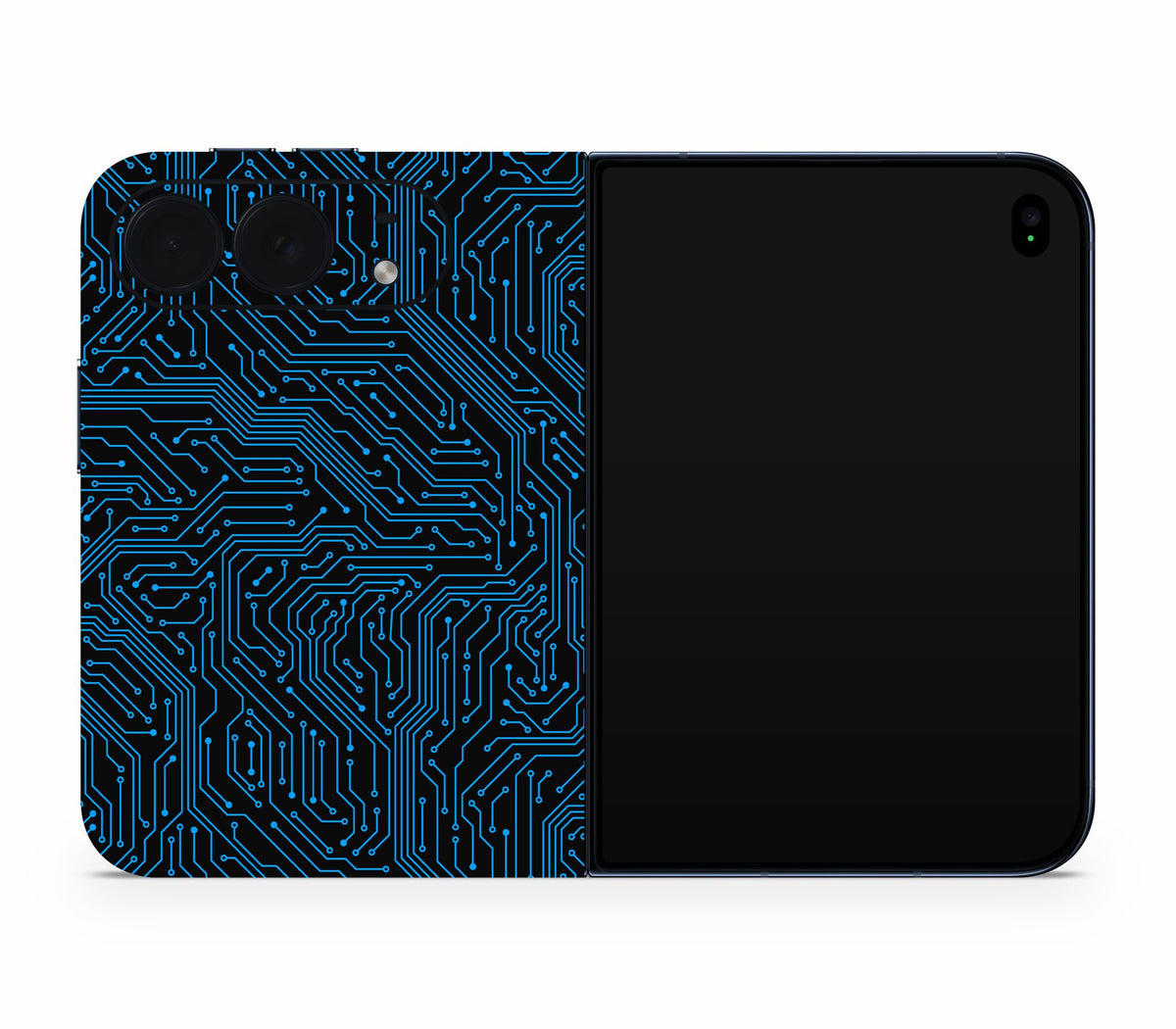 iPhone Duo skin, Eternal Blue, full wrap without logo cutout