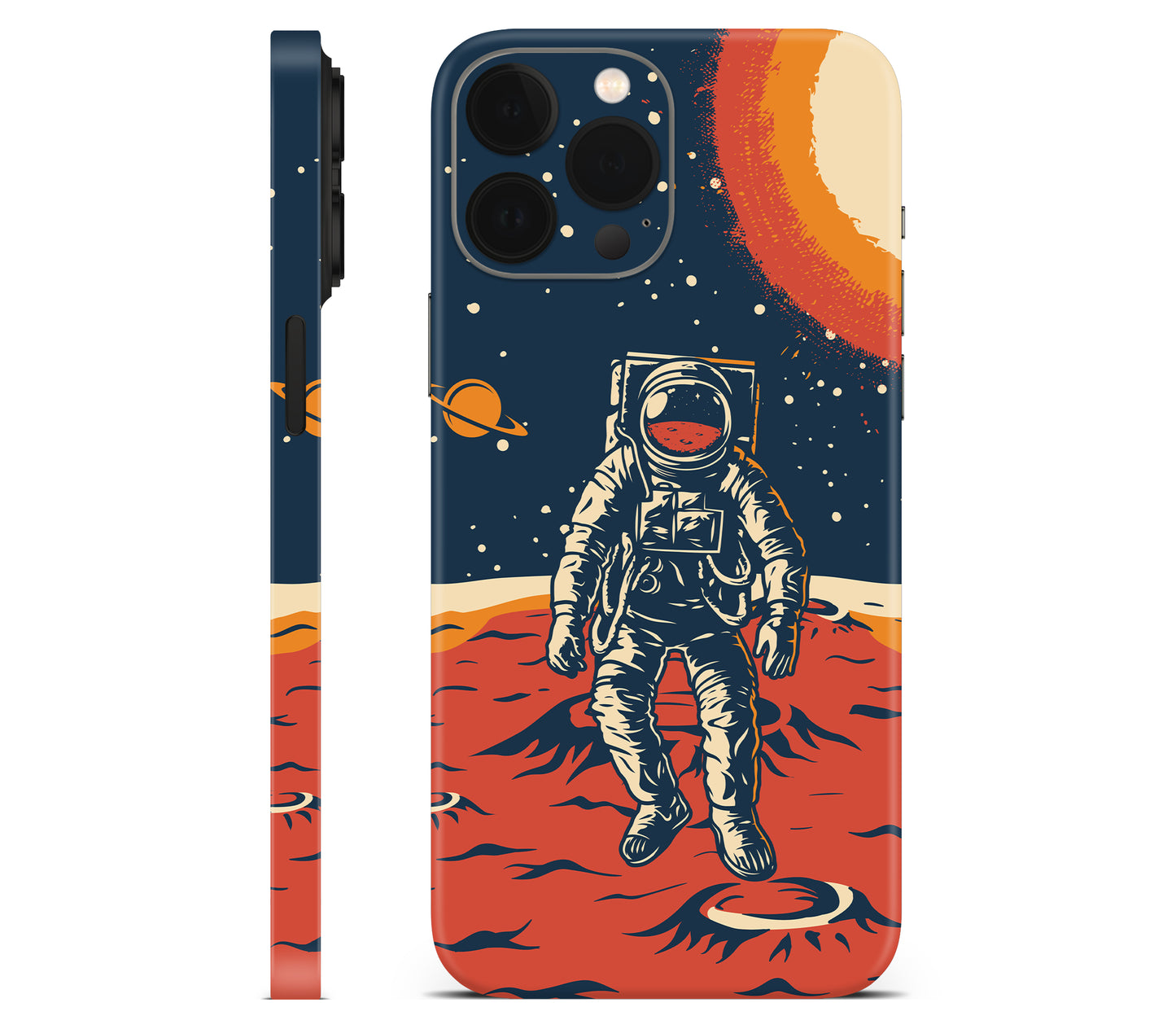 iPhone 13 Pro skin, Martian, full wrap skin
