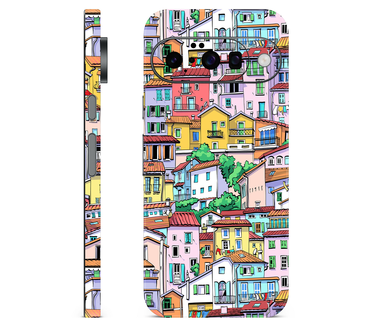 Google Pixel 11 skin, Menton Mosaic, full wrap skin