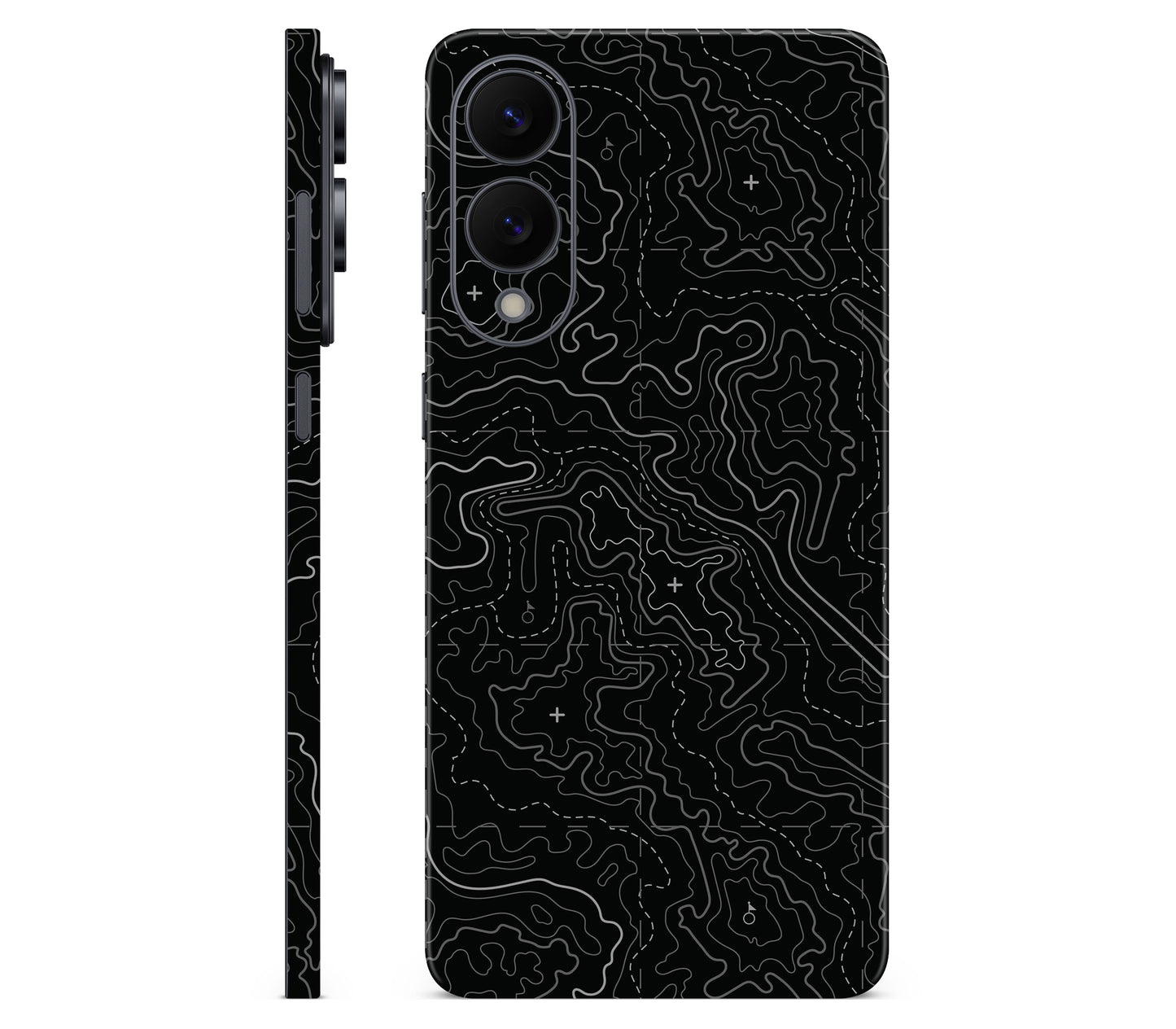 Galaxy S25 Edge skin, Lockdown (Blackout), full wrap skin