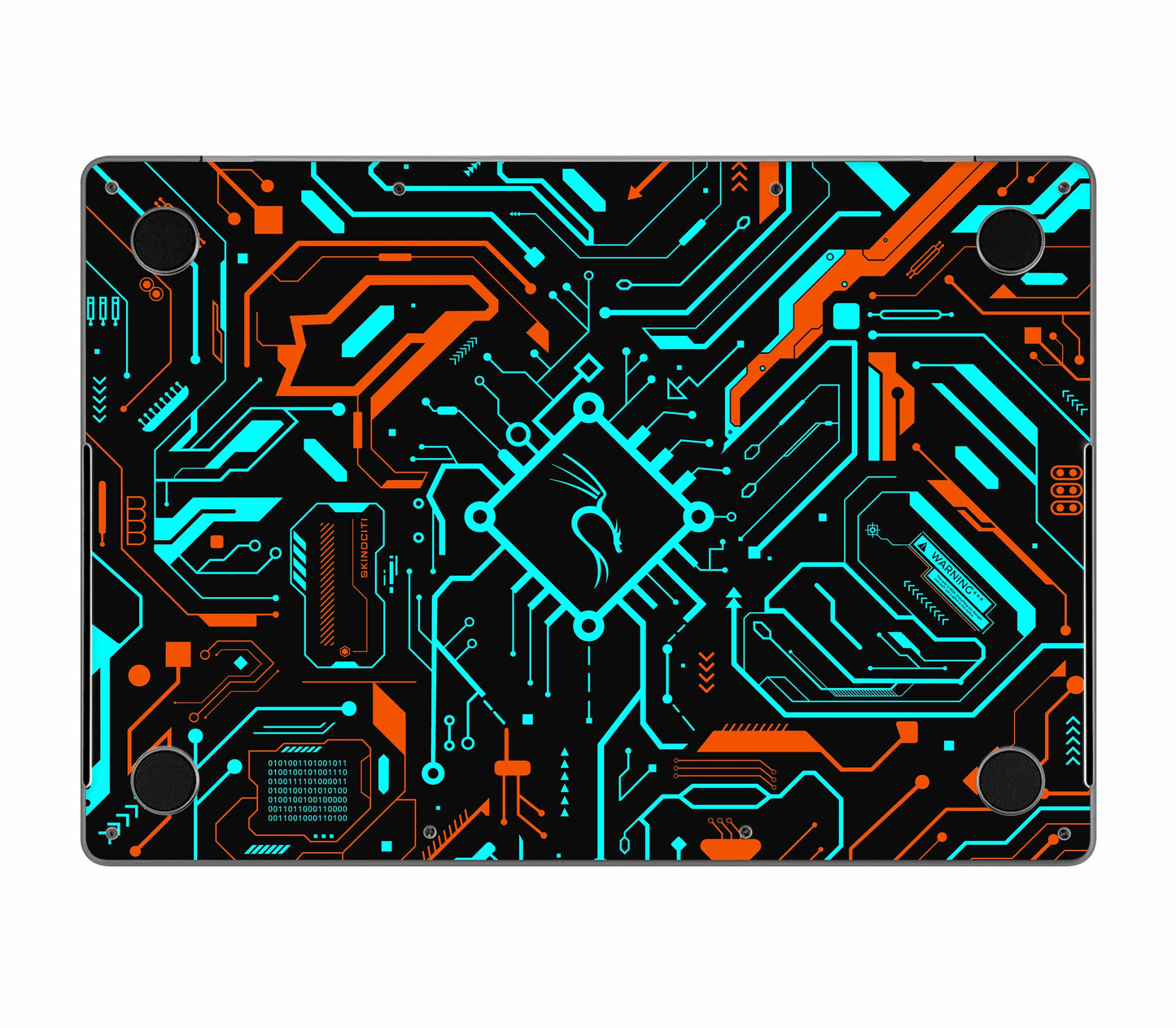 MacBook Pro 14" (2025, M5) skin, Kali (Core), bottom skin