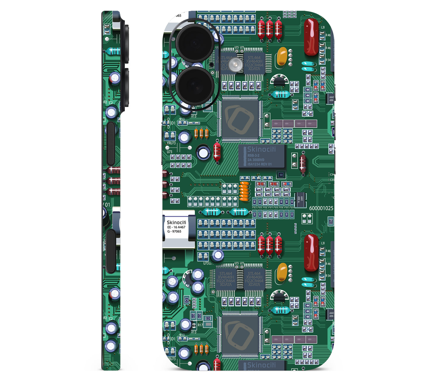 iPhone 17 skin, Terminal, full wrap without logo cutout