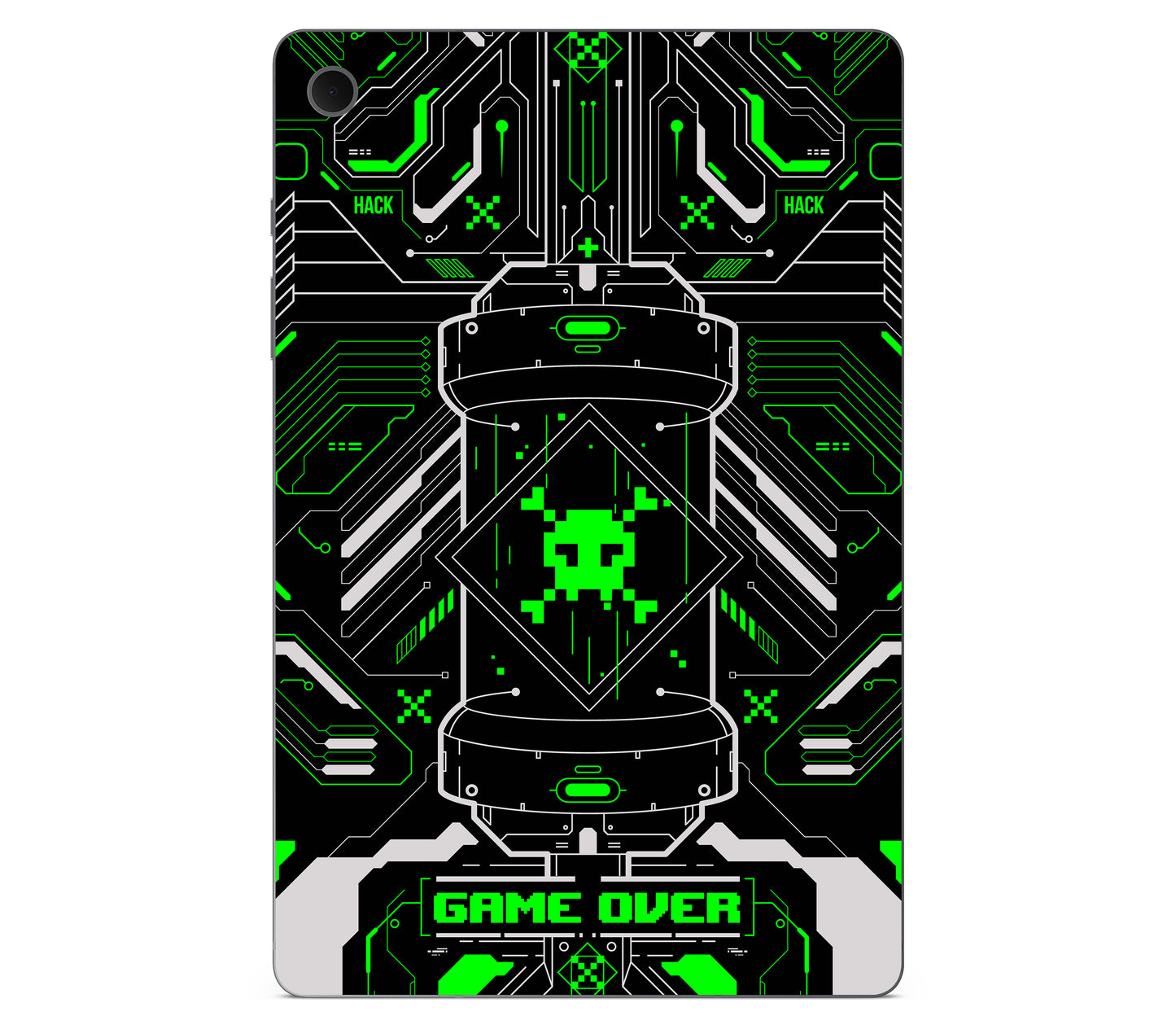 Galaxy Tab S10 Lite skin, Fatal Error (Acid), back skin