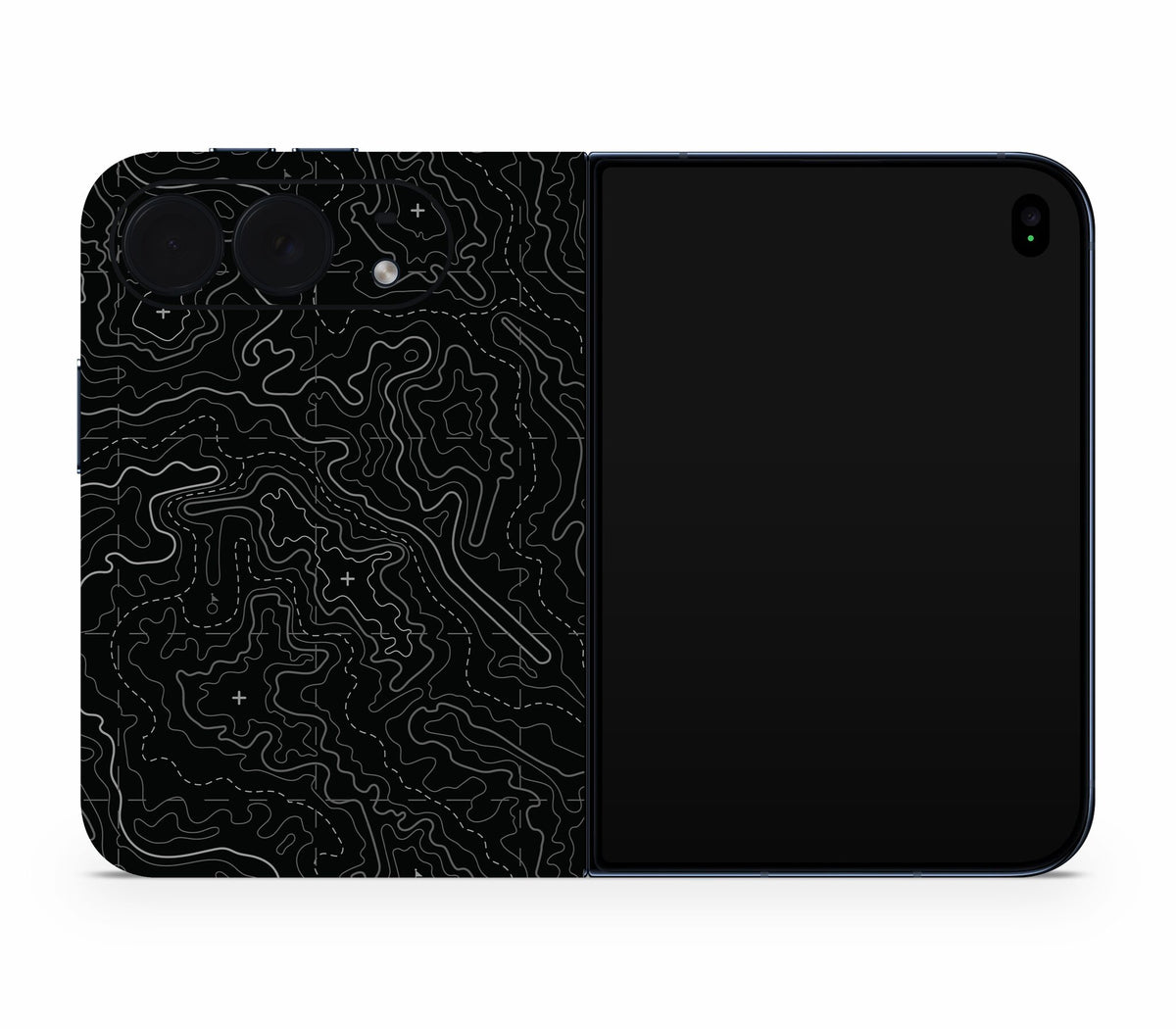 iPhone Duo skin, Lockdown (Blackout), full wrap without logo cutout