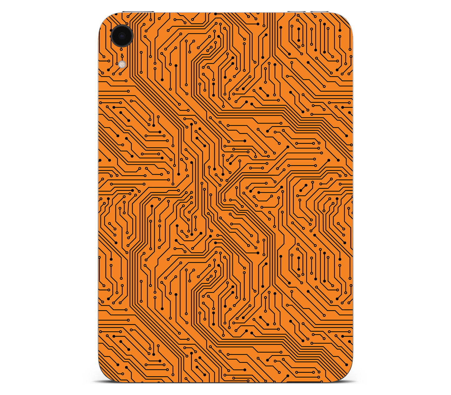iPad Mini 6 skin, Pulse Grid, back skin without logo cutout