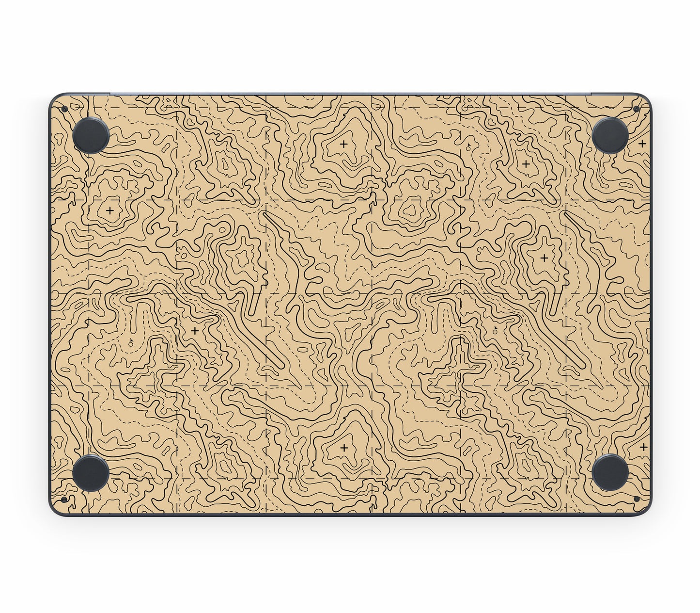 MacBook Air 15" (2025, M4) skin, Lockdown (Sandline), bottom skin