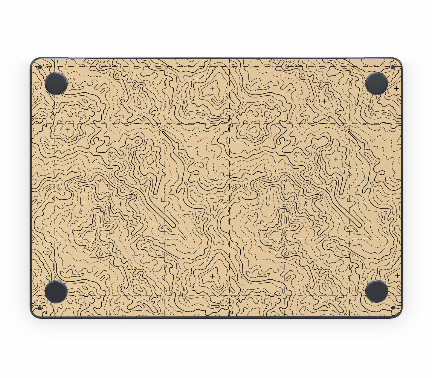 MacBook Air 15" (2025, M4) skin, Lockdown (Sandline), bottom skin