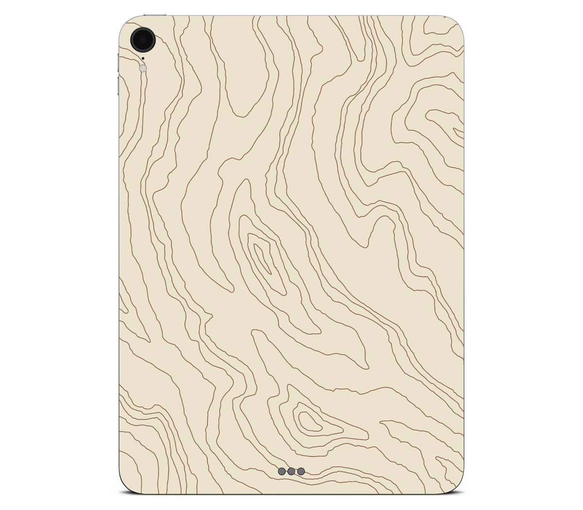 iPad Pro 12.9" (2018-2019, Gen 3) skin, Dune, back skin without logo cutout