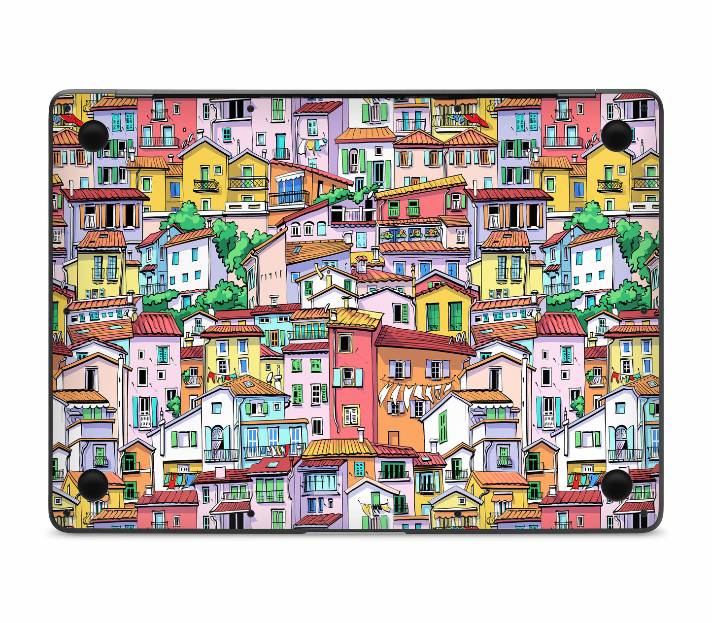 MacBook Air 13" (2018-2019) skin, Menton Mosaic, bottom skin