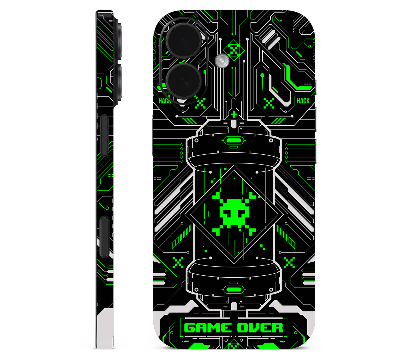 iPhone 17 skin, Fatal Error (Acid), full wrap skin