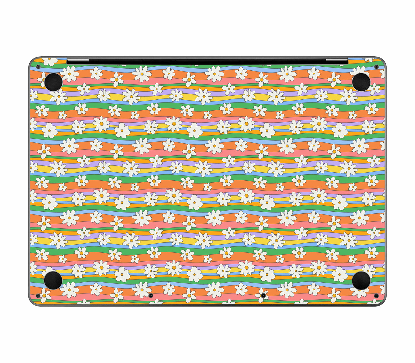 MacBook Pro 13" (2022, M2) skin, Daisy Drift, bottom skin