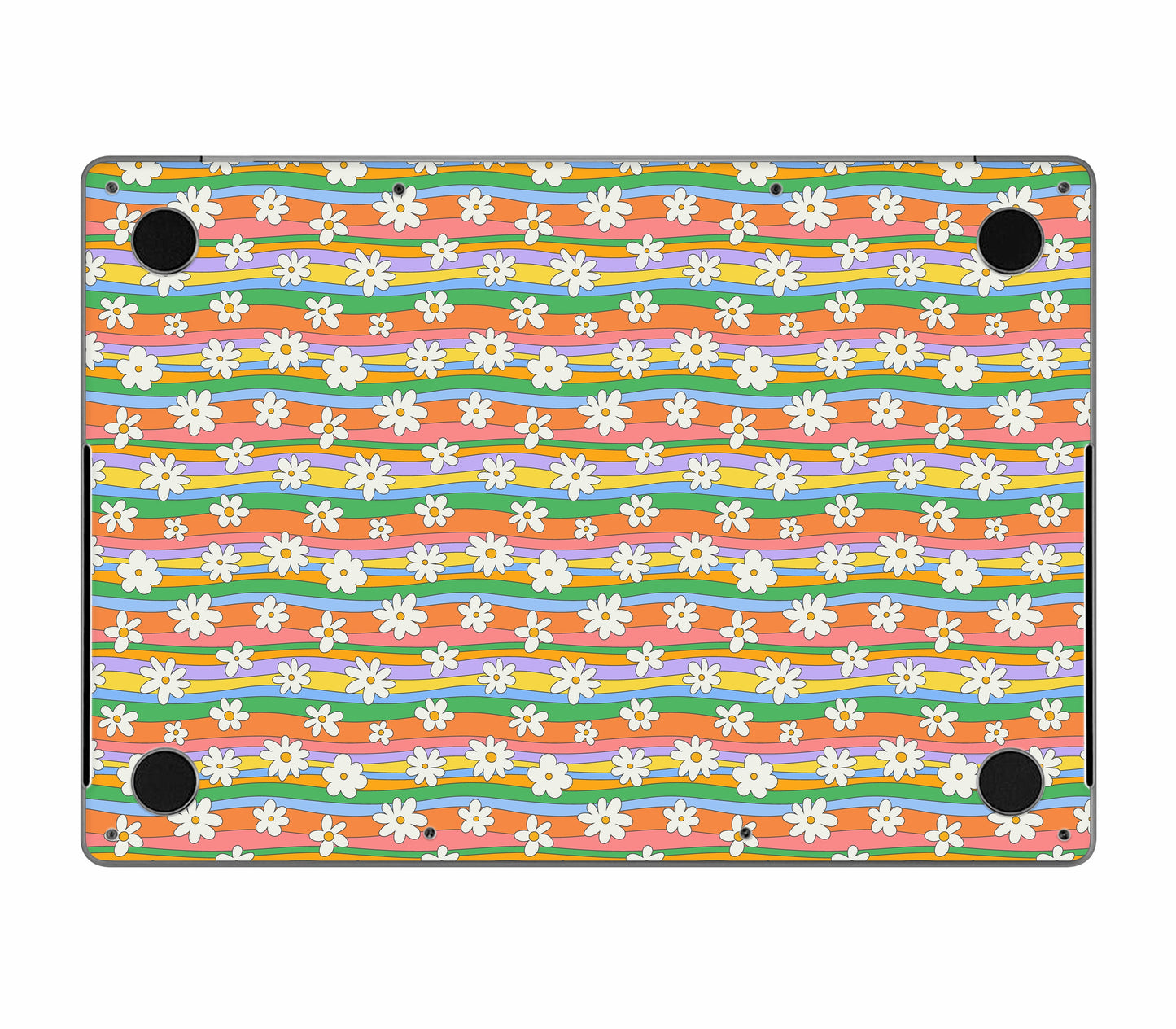 MacBook Pro 14" (2023, M3) skin, Daisy Drift, bottom skin