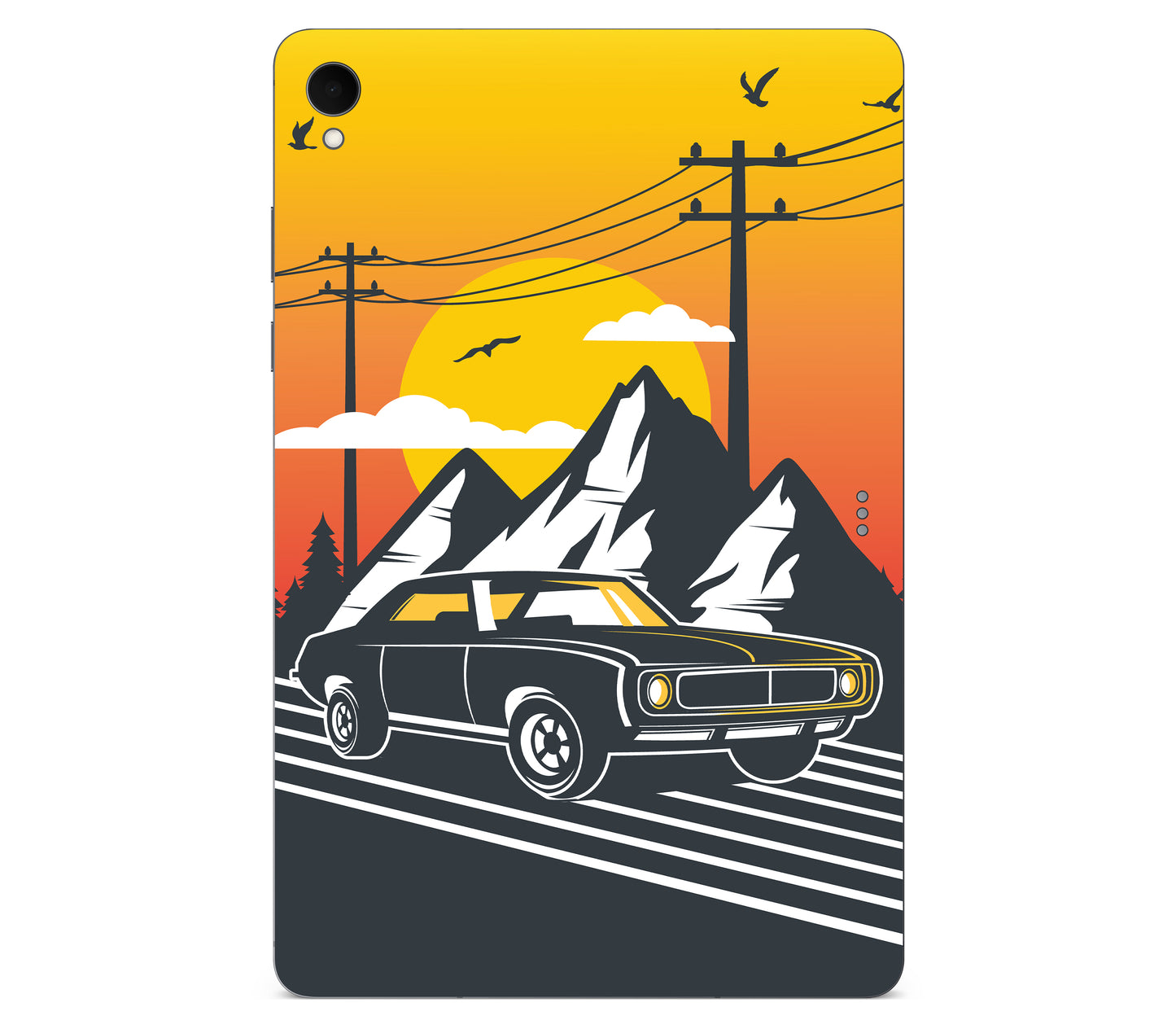 Galaxy Tab S11 skin, Last Ride, back skin