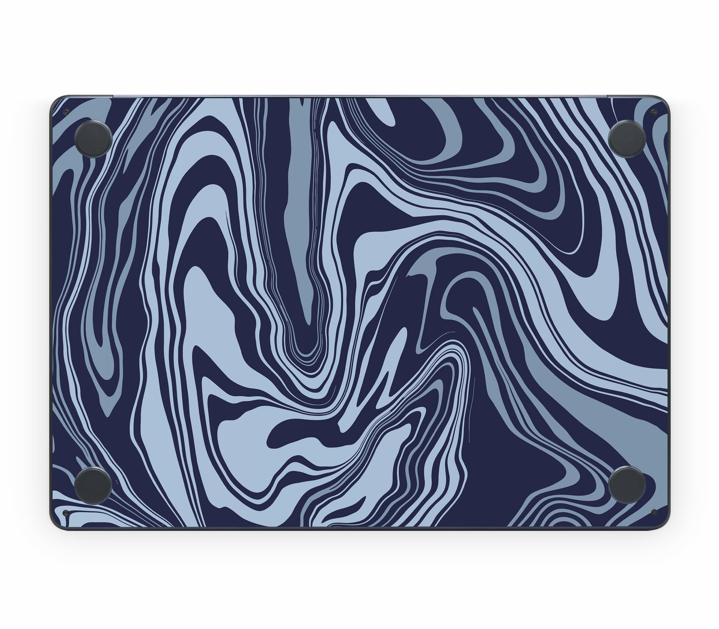 MacBook Air 15" (2026, M5) skin, Vertigo (Blur), bottom skin