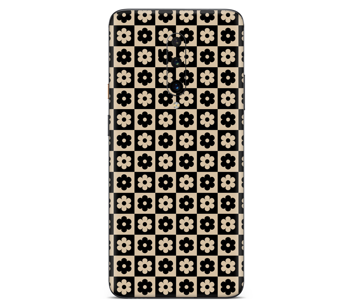 OnePlus 7T Pro skin, Floral Grid, back skin