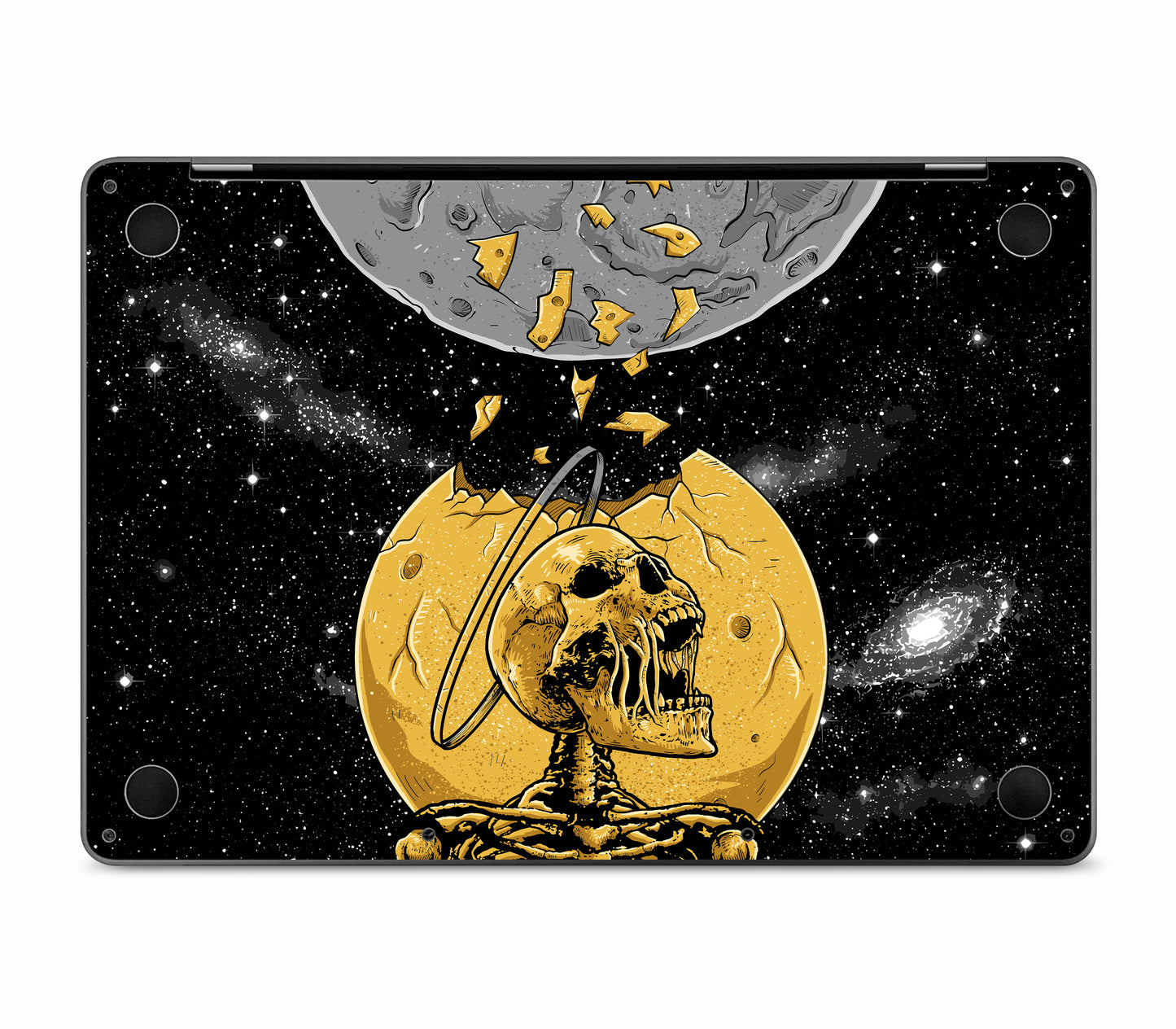 MacBook Pro 13" (2022, M2) skin, Doomsday, bottom skin