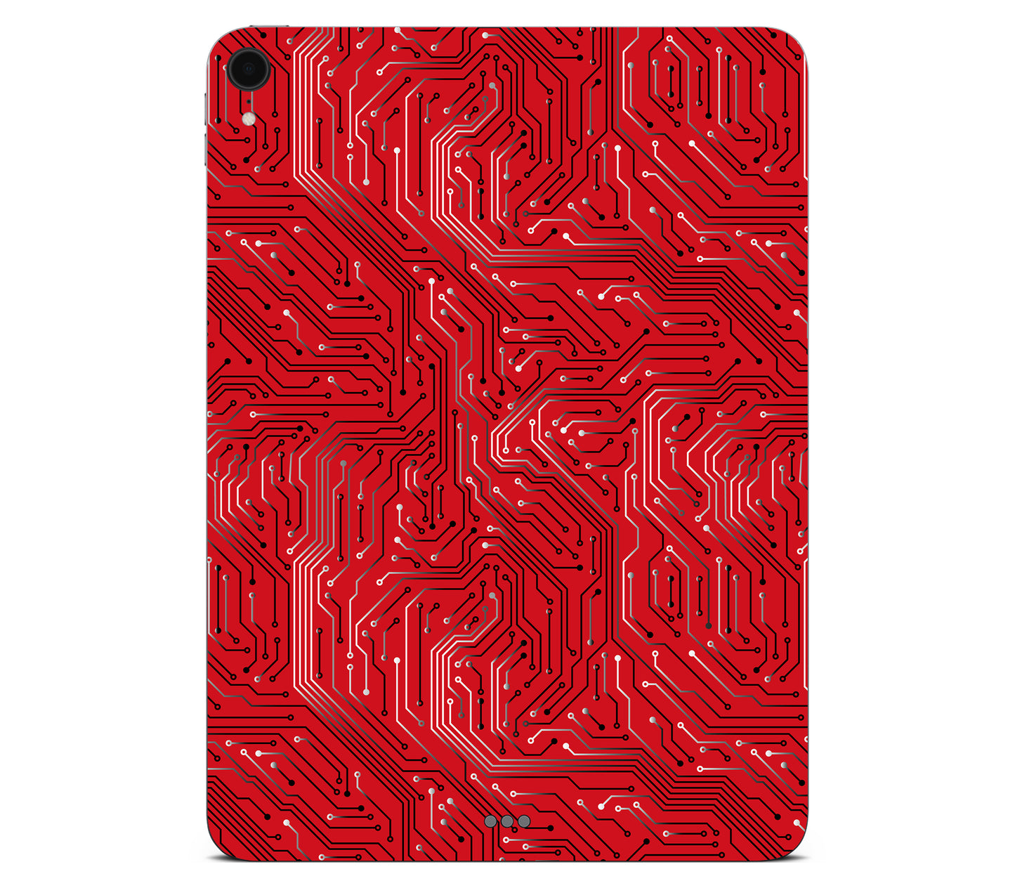 iPad Pro 11" (2018-2019, Gen 1) skin, REDLINE, back skin without logo cutout