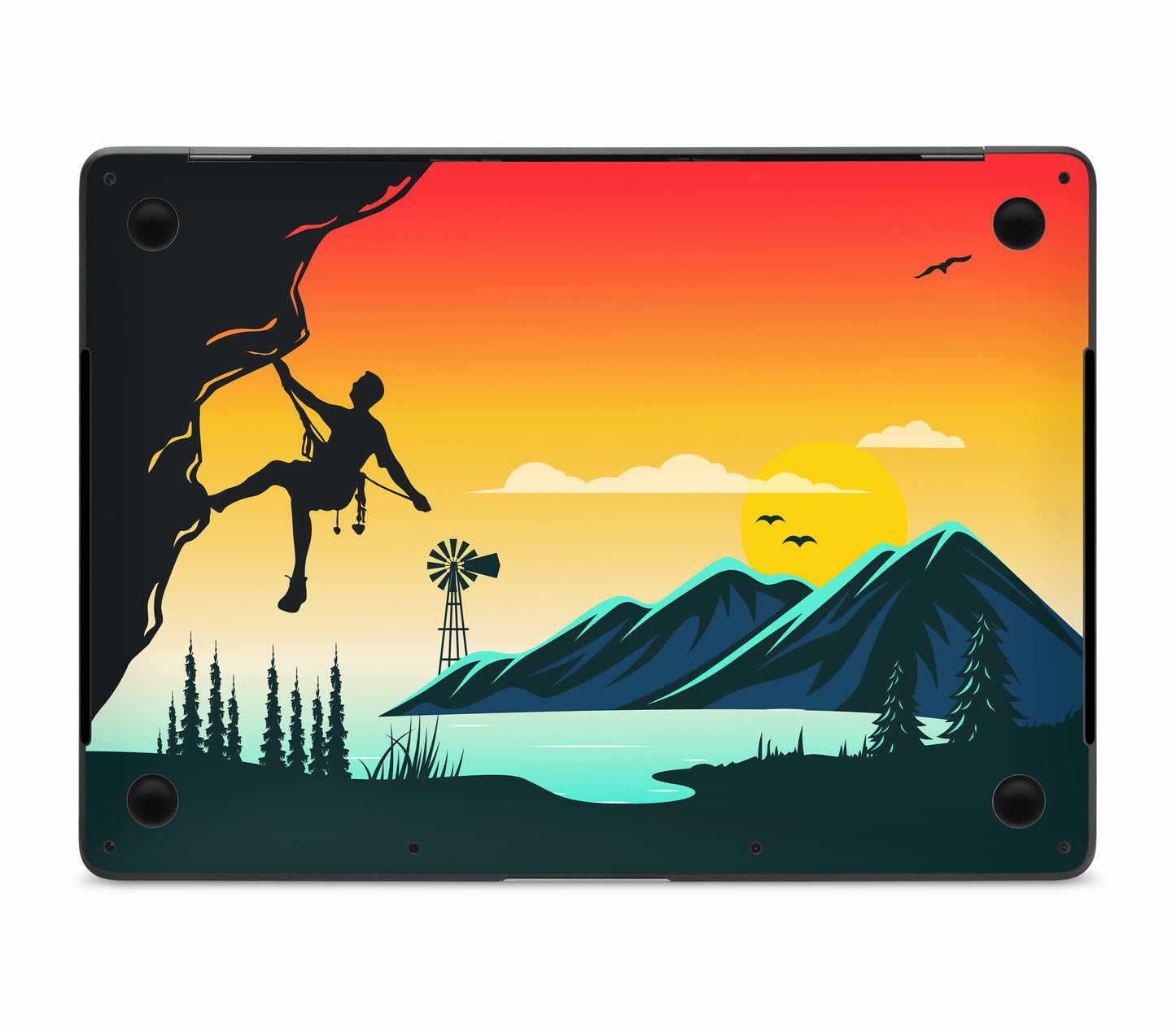 MacBook Pro 16" (2020, Touch Bar) skin, Skybound, bottom skin