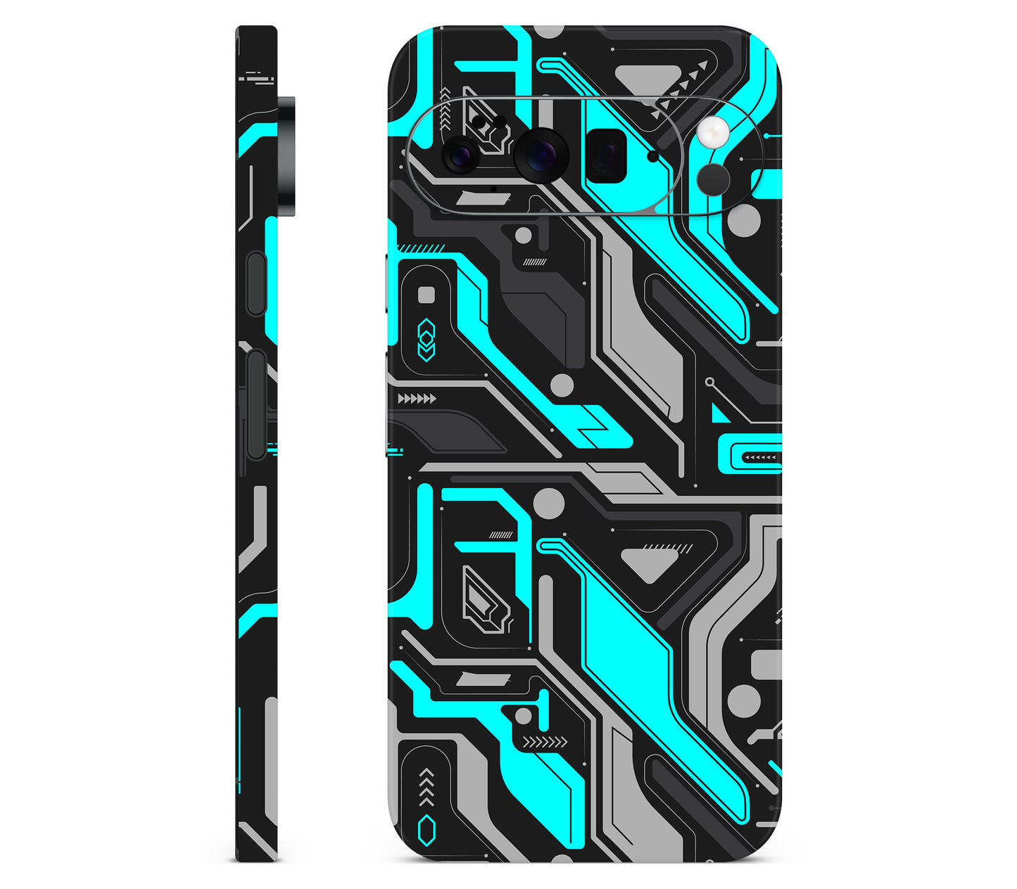Google Pixel 11 Pro XL skin, Code Rot (Glitch), full wrap skin