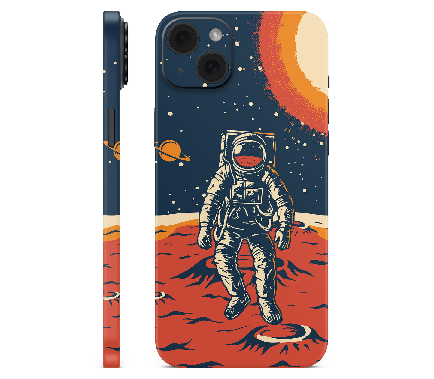 iPhone 14 skin, Martian, full wrap skin