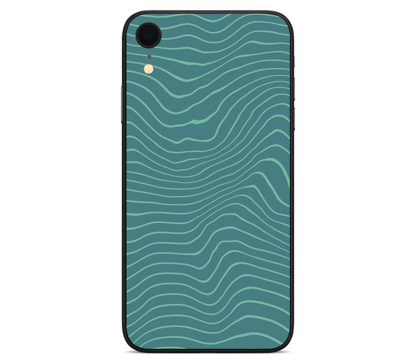 iPhone XR skin, Tide, back skin without logo cutout