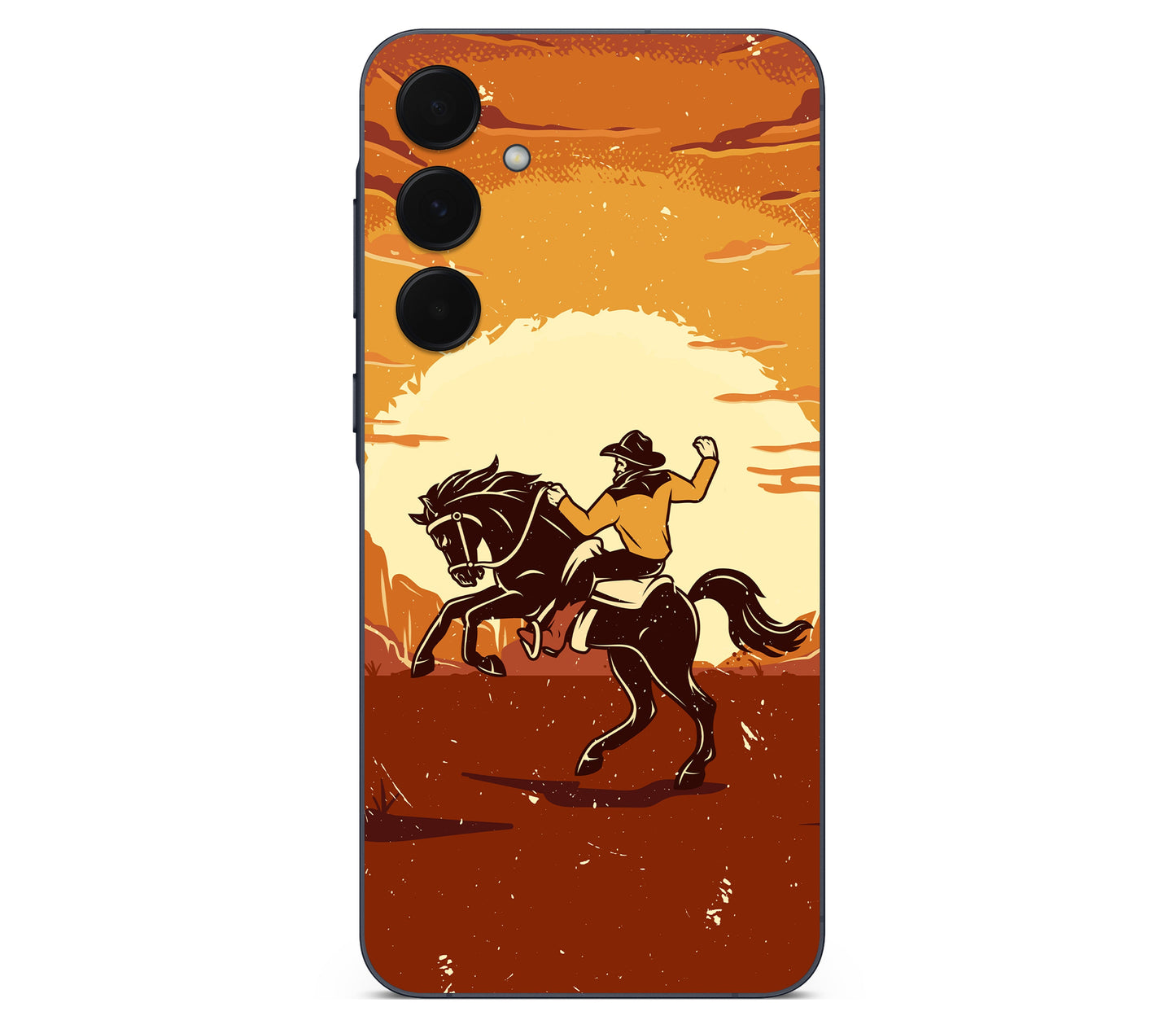 Galaxy A36 skin, Cowboy, back skin