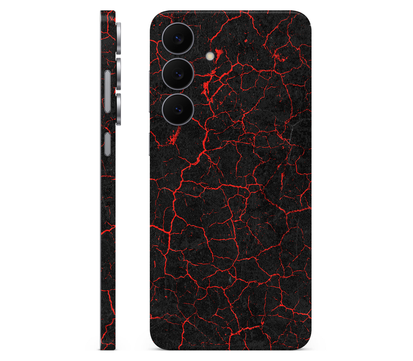 Galaxy S25 FE skin, Hellcrack, full wrap skin