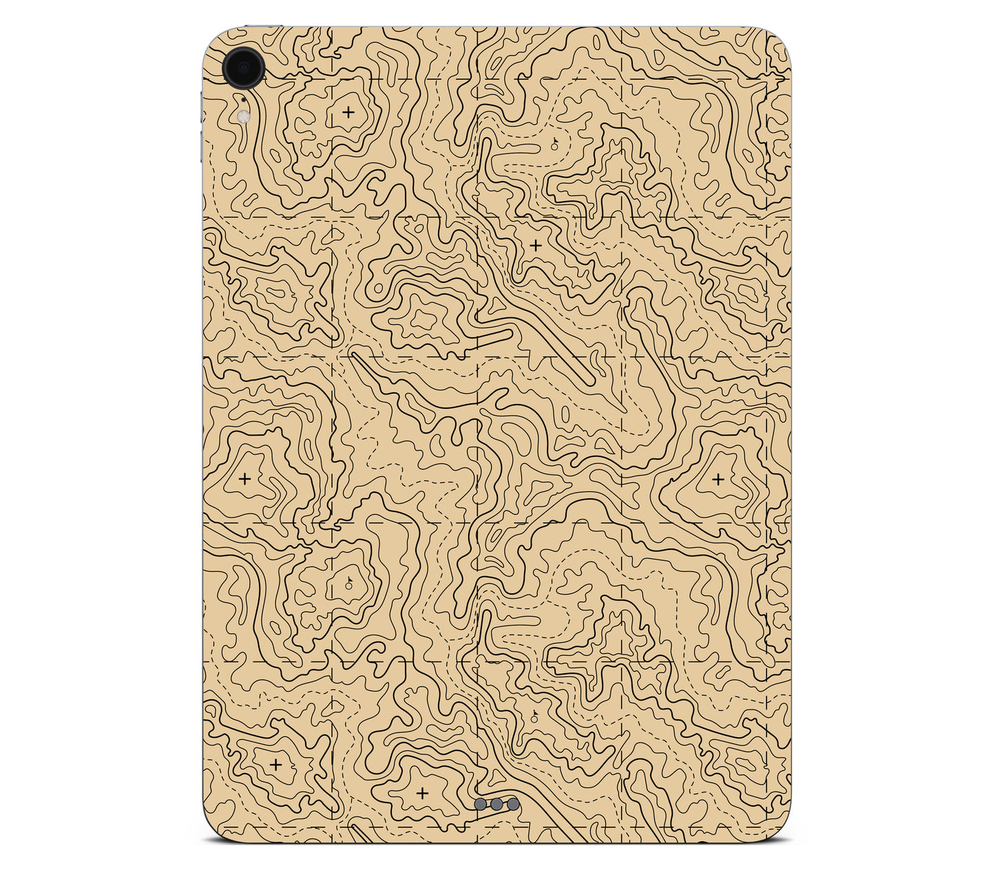 iPad Pro 11" (2018-2019, Gen 1) skin, Lockdown (Sandline), back skin without logo cutout