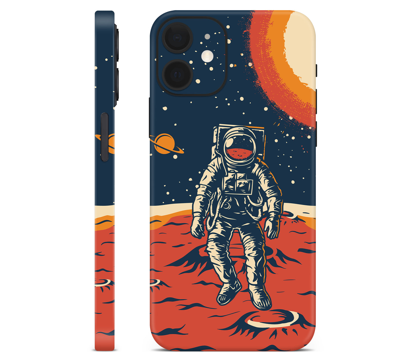 iPhone 12 skin, Martian, full wrap skin