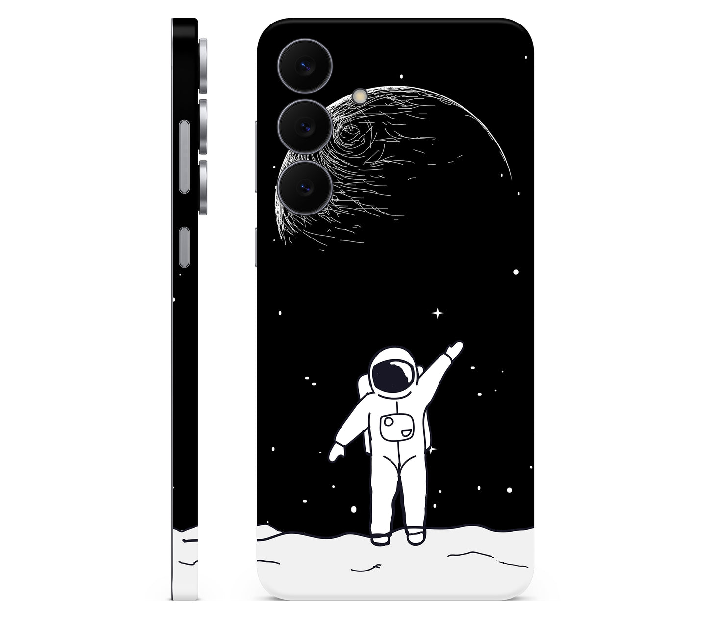 Galaxy S25 FE skin, Moonwave, full wrap skin