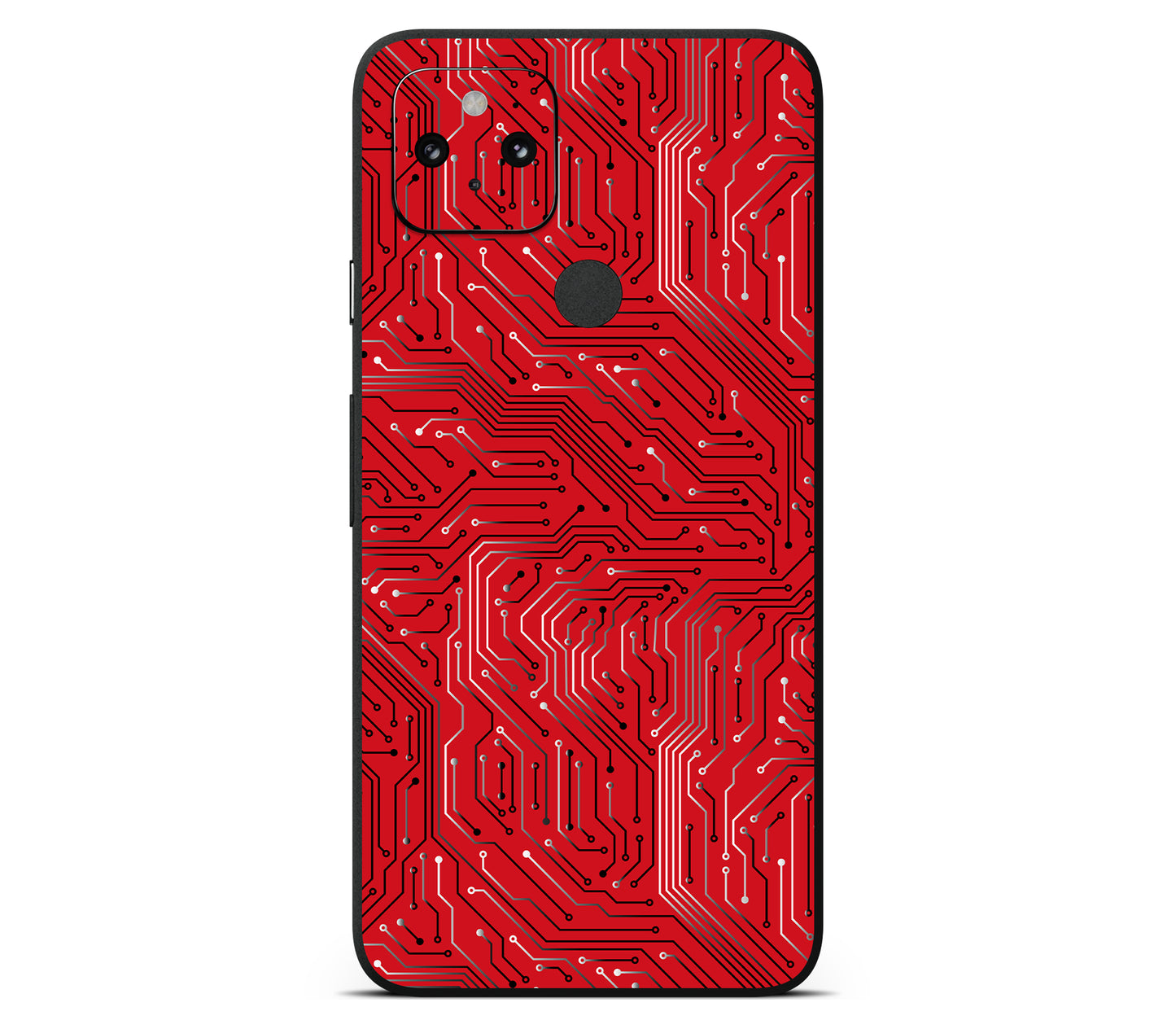 Google Pixel 5 skin, REDLINE
