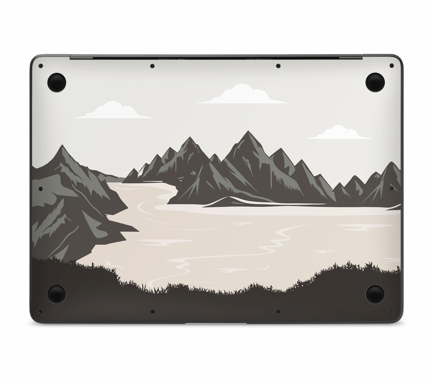MacBook Air 13" (2018-2019) skin, Dope Valley, bottom skin