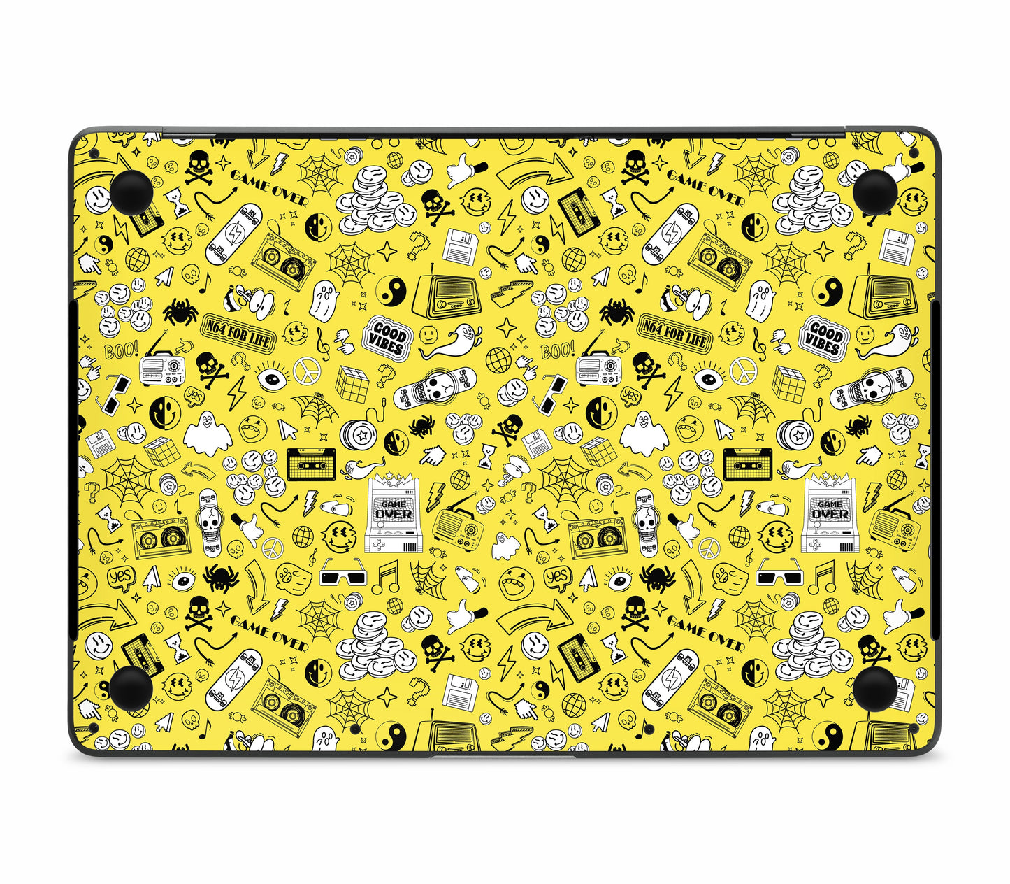 MacBook Pro 16" (2020, Touch Bar) skin, 90’s Nostalgia, bottom skin