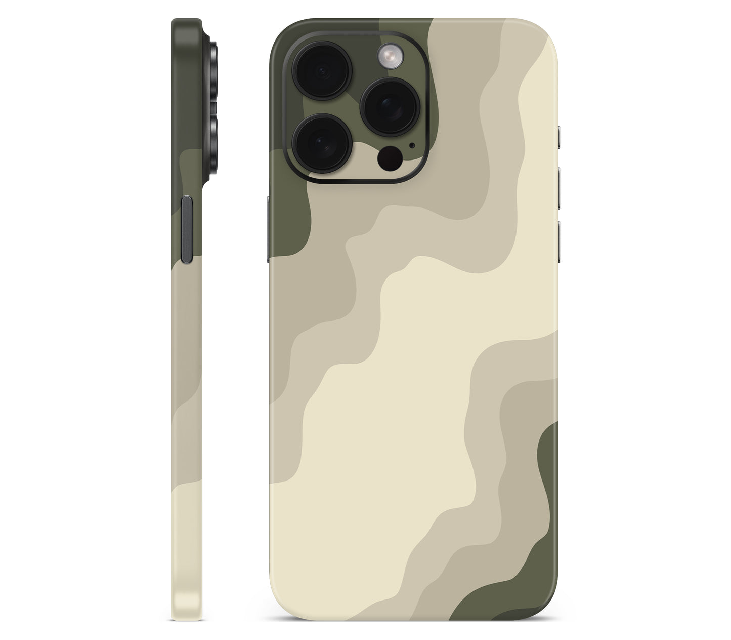 iPhone 15 Pro skin, Drift (Mirage), full wrap without logo cutout