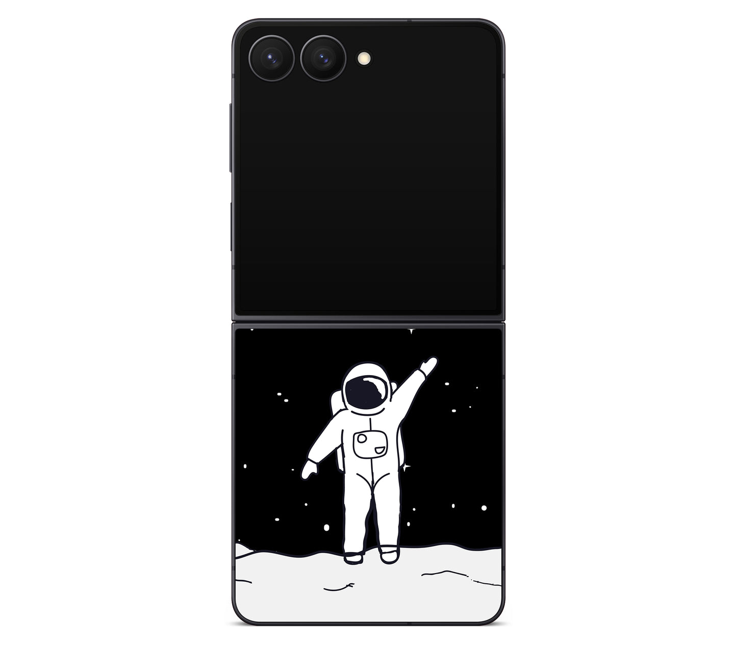 Galaxy Z Flip 7 skin, Moonwave, back skin