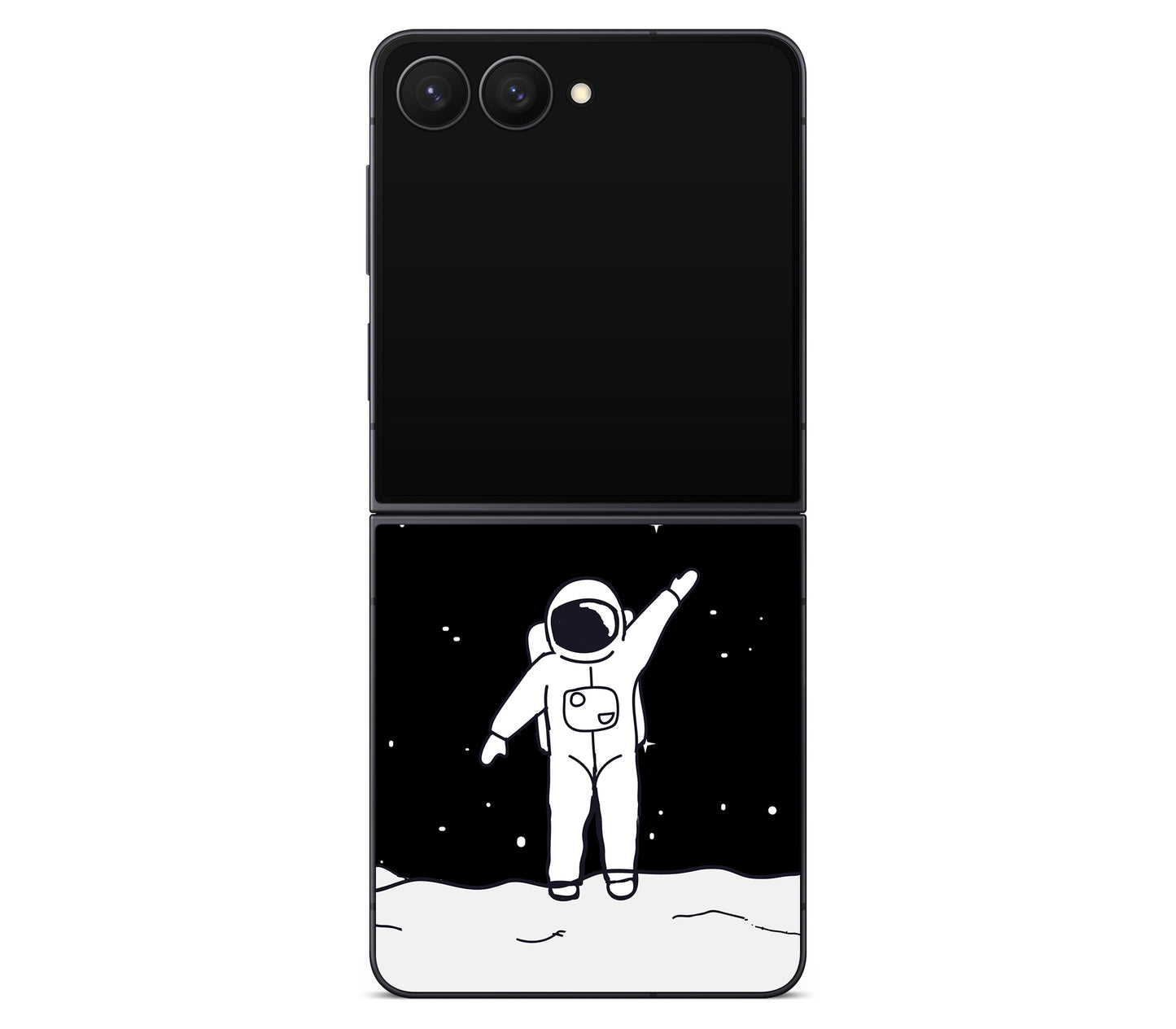 Galaxy Z Flip 8 skin, Moonwave, back skin