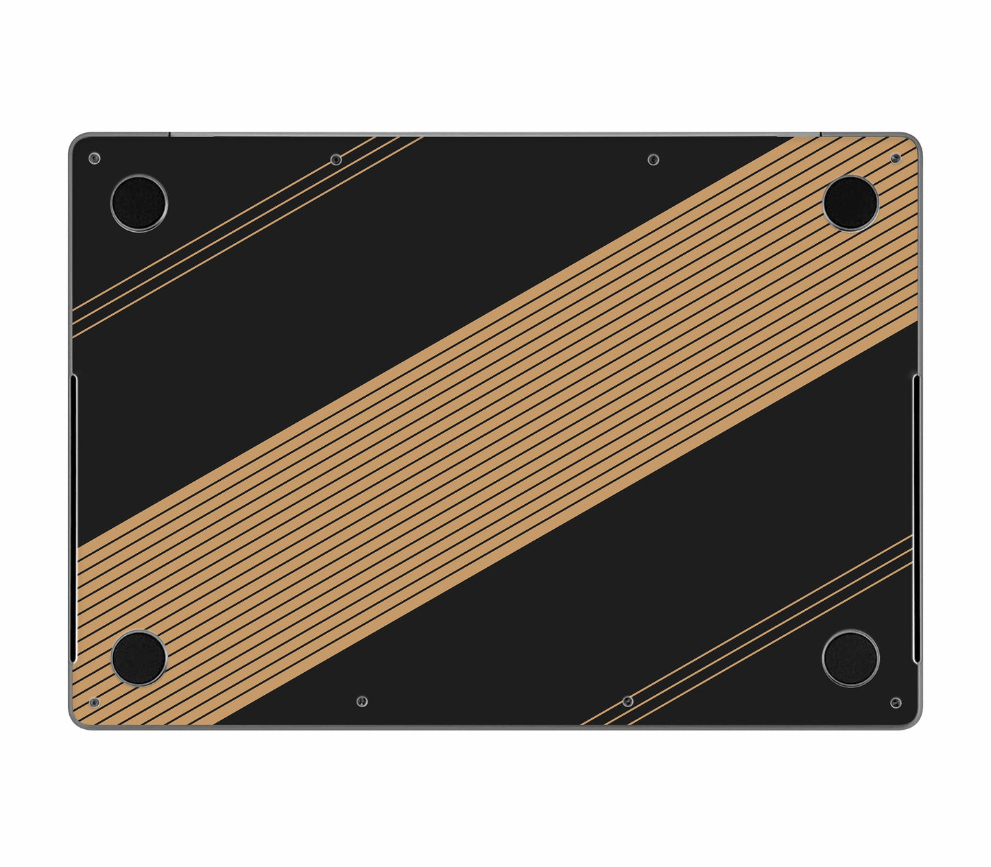 MacBook Pro 14" (2025, M5) skin, Discipline, bottom skin
