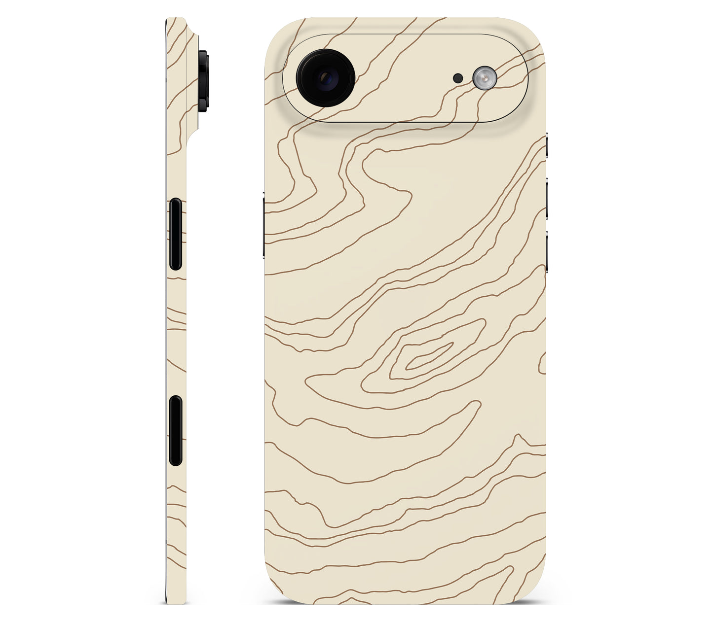 iPhone Air skin, Dune, full wrap without logo cutout