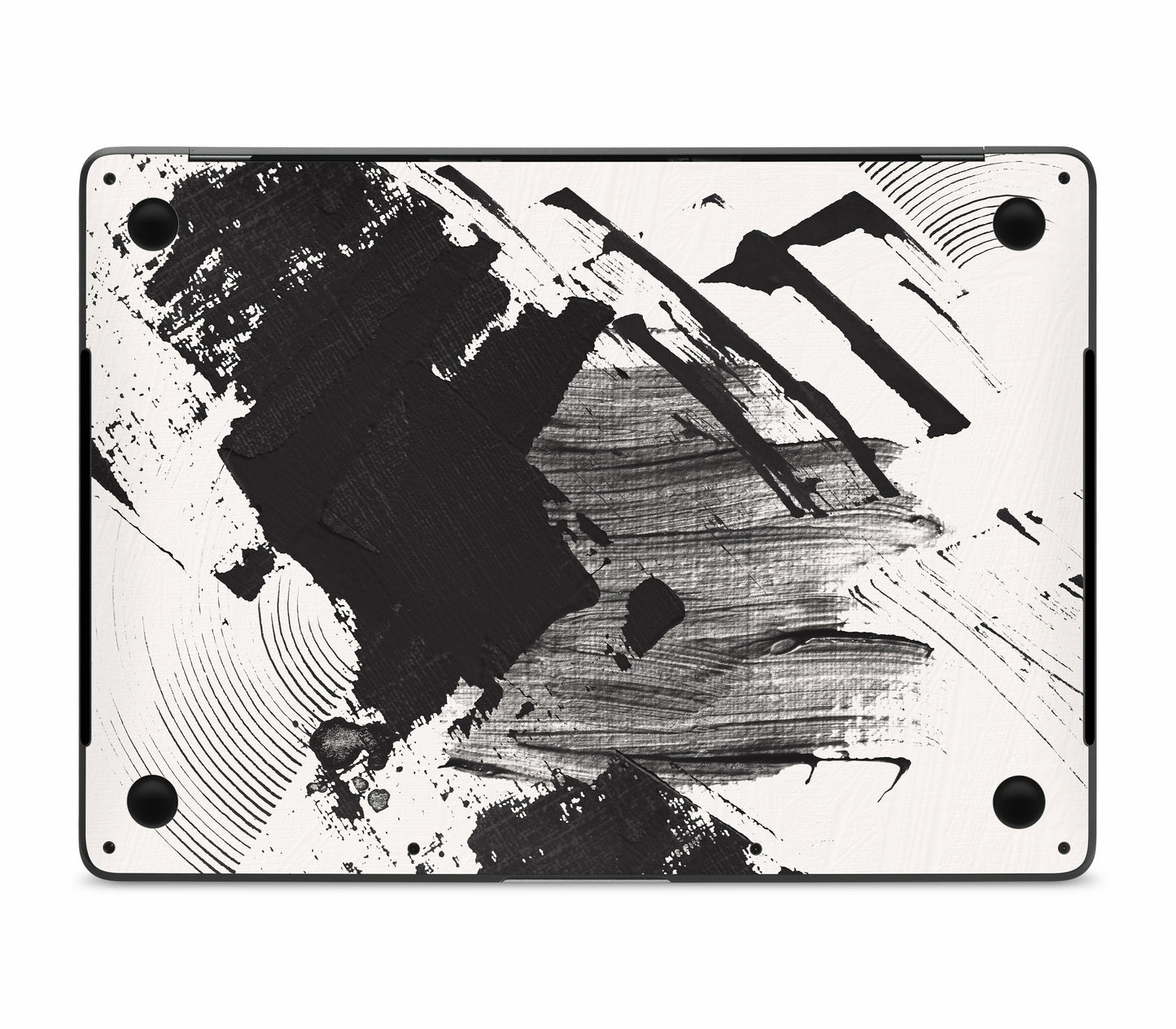MacBook Pro 13" (2016-2019) Touch Bar skin, Black Noir, bottom skin