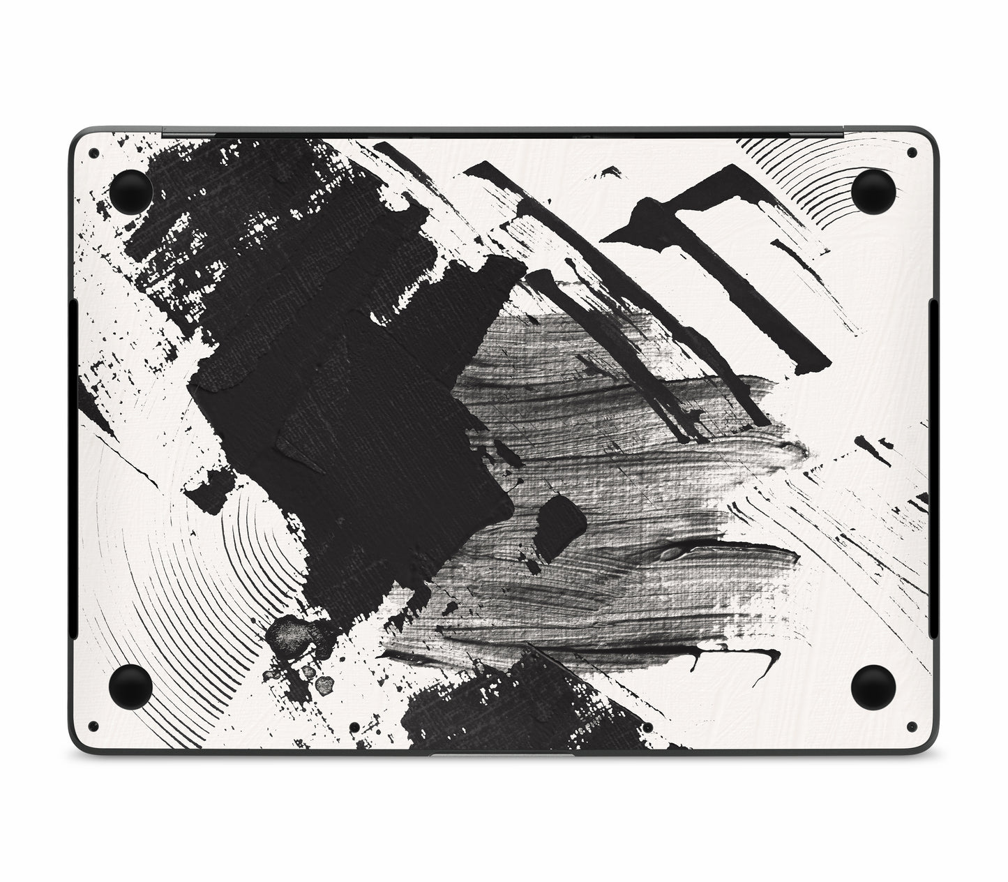 MacBook Pro 13" (2016-2019) skin, Black Noir, bottom skin