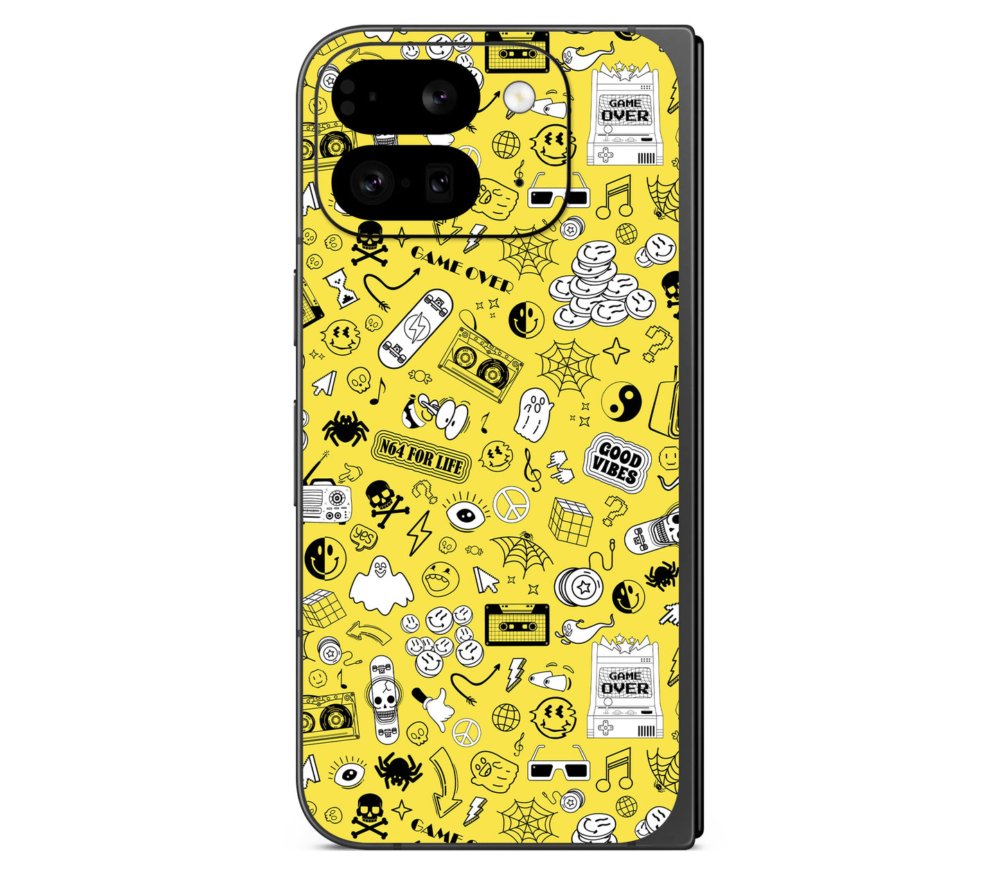 Google Pixel 11 Pro Fold skin, 90’s Nostalgia, back skin