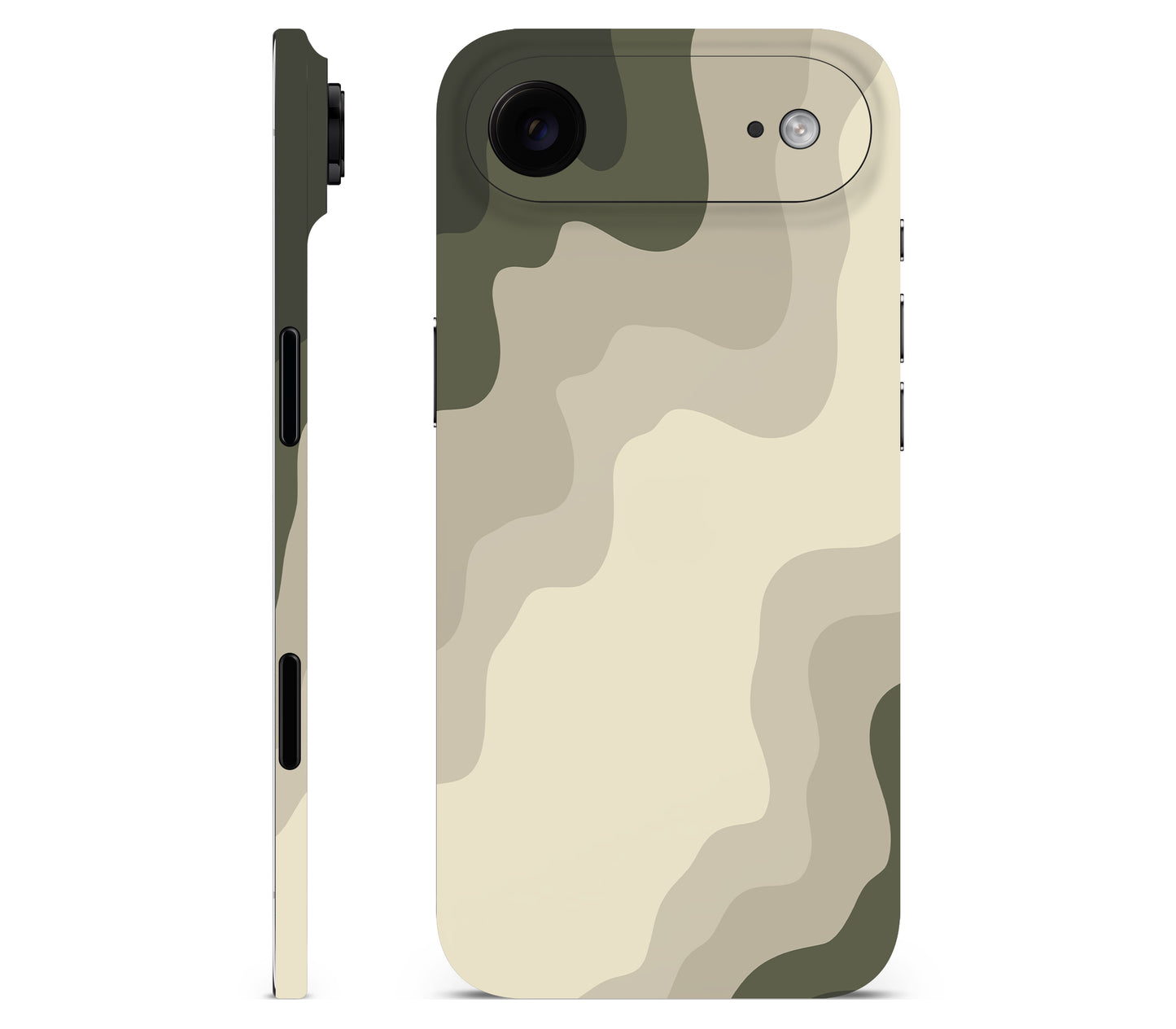 iPhone Air skin, Drift (Mirage), full wrap without logo cutout