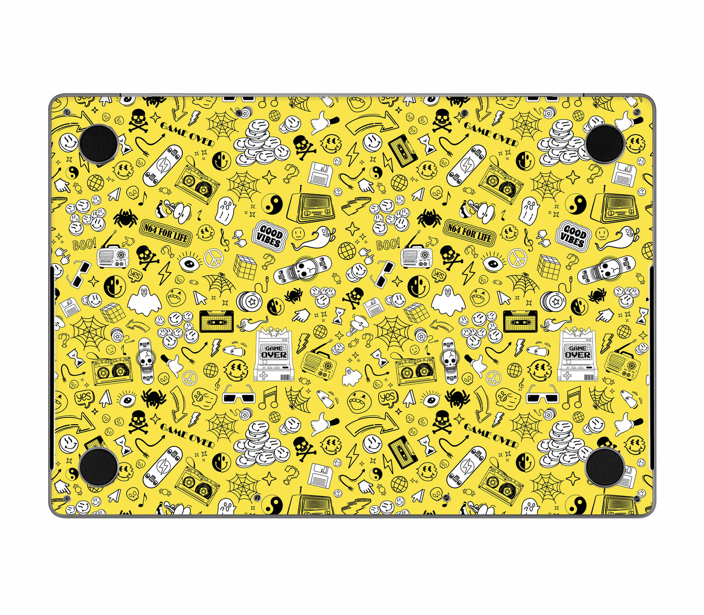 MacBook Pro 14" (2023, M3) skin, 90’s Nostalgia, bottom skin